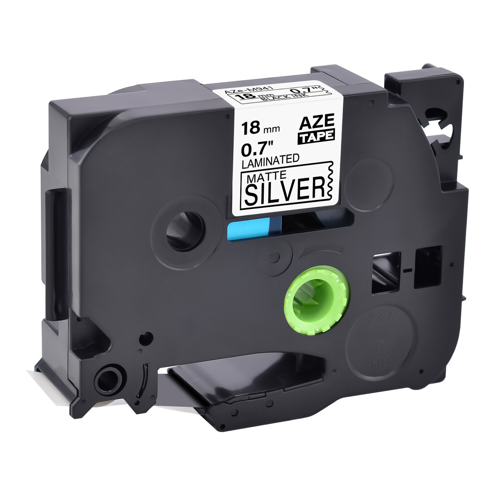 Label Tape Compatible with Brother TZ/TZe-M941 P-Touch 18mm×8m / 0.7″×26.2ft