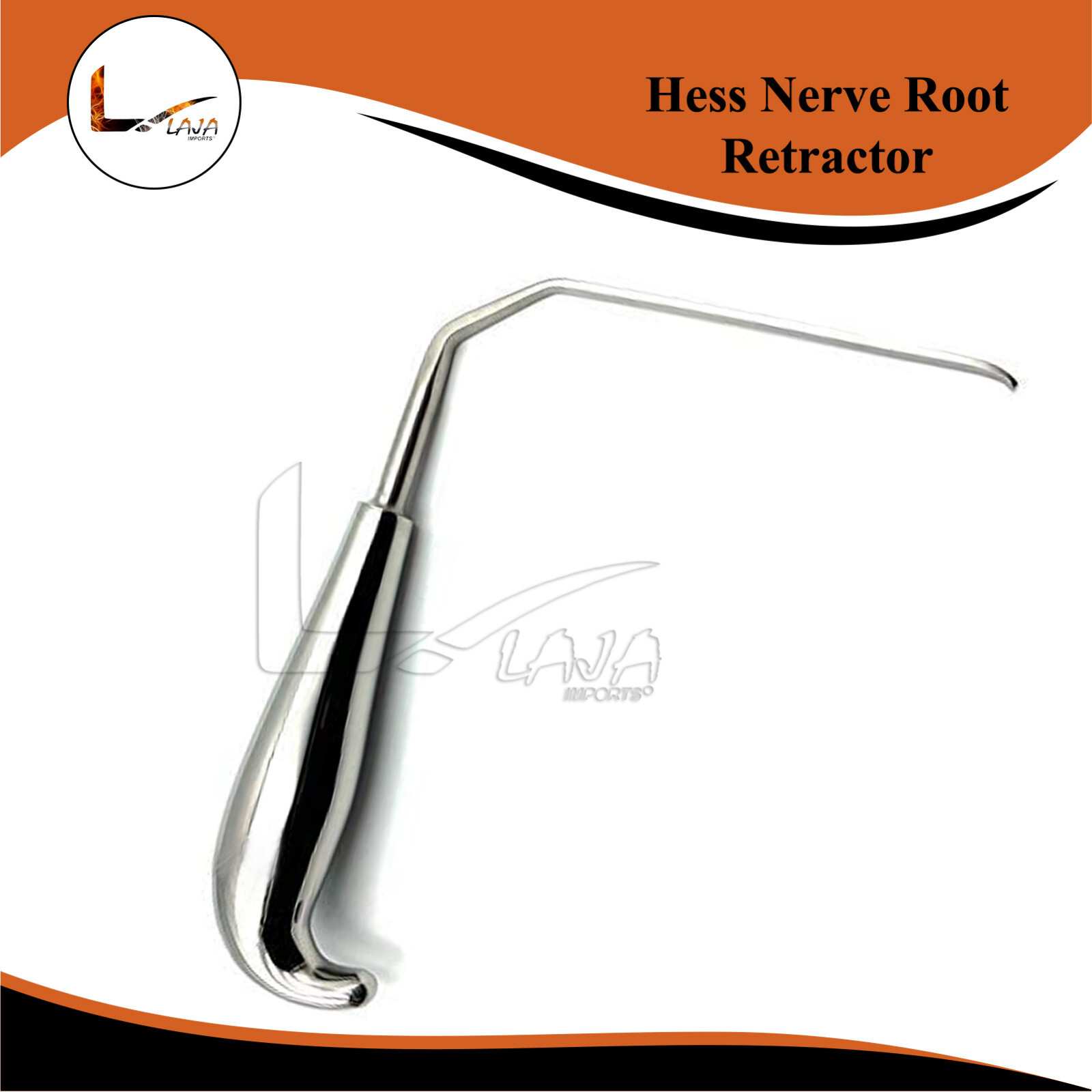 Hess Nerve Root Retractor 10 mm x 19 cm Surgical Instruments