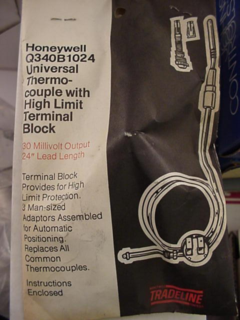 Honeywell Q340B1024 Thermocouple Q340B 1024 High Limit Ships on the Same Day