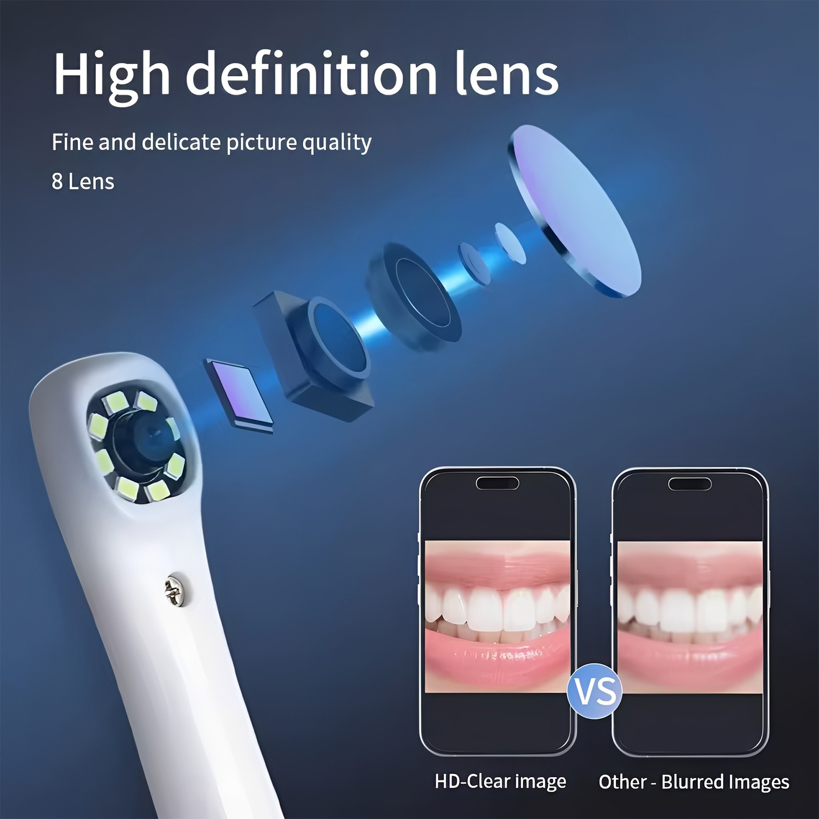 New Dental WIFI Intraoral Camera Oral Endoscope Digital Imaging Intra Oral image