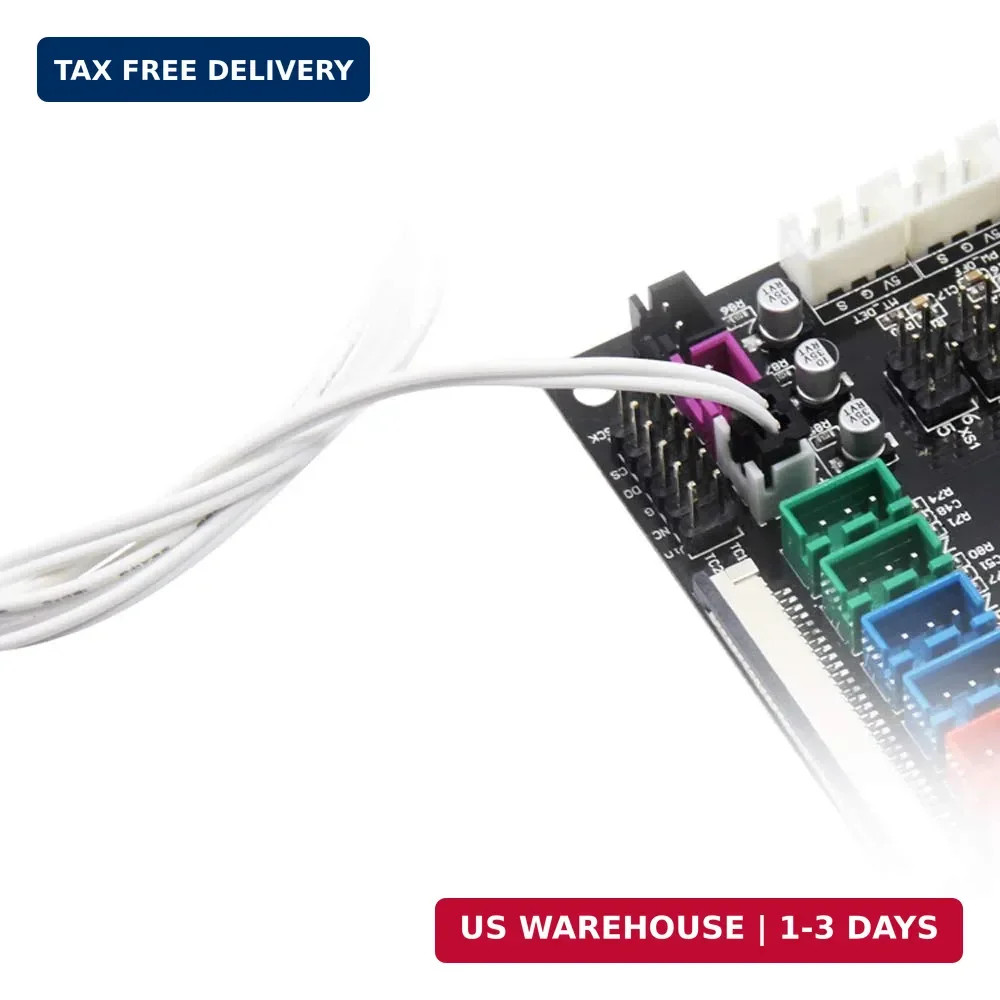 WINSINN HT-NTC100K Thermistor Sensor, Ender 3 v2 Upgrade 3×15 3950 XH2.54 2Pin,