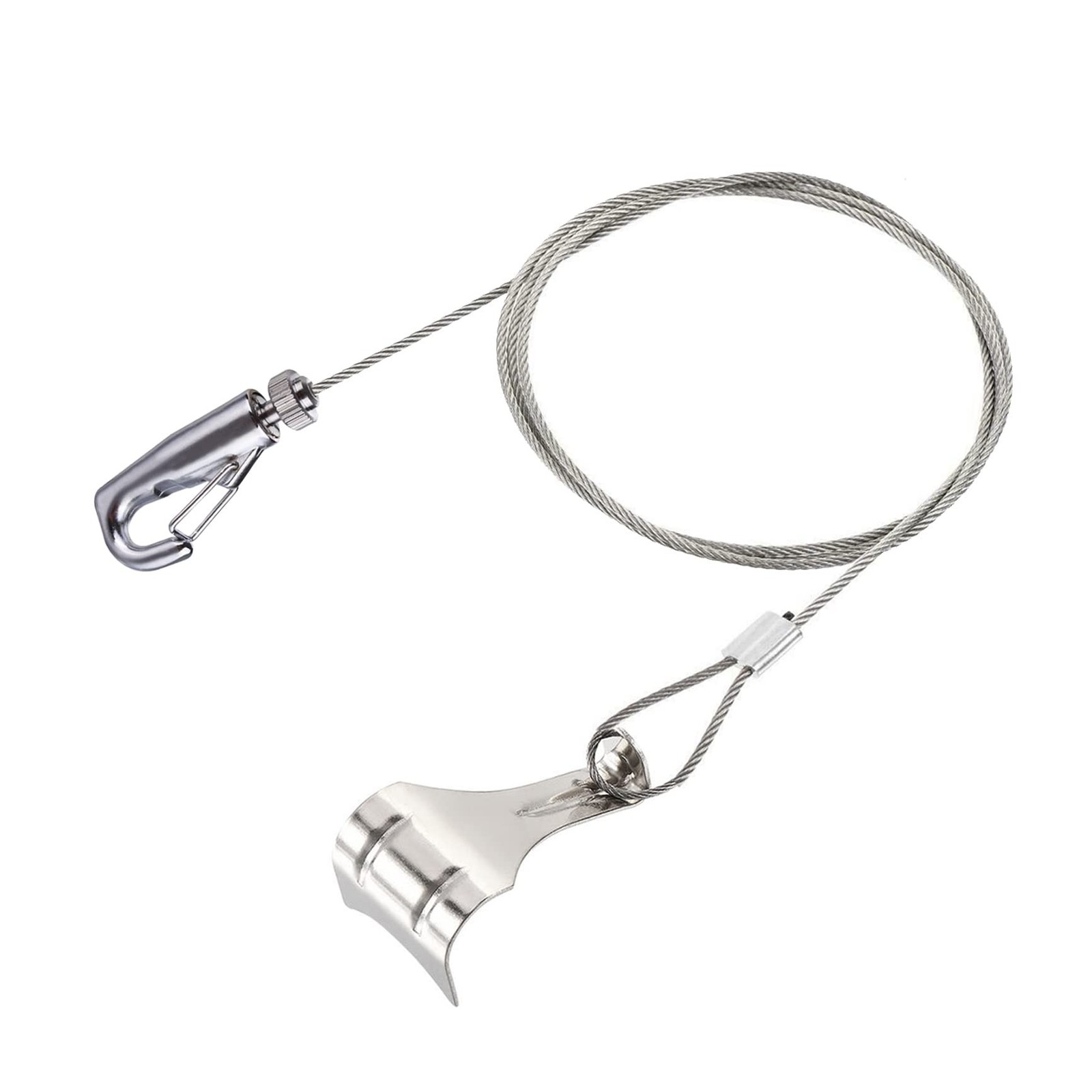 6 Pack Picture Rail Hooks and Wire Hanging System, 6.5 Ft Wire Cables, Adjust…