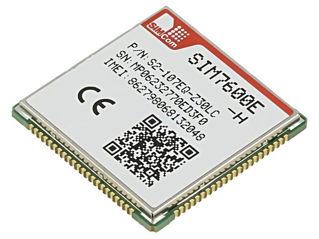 S2-107EQ Module: LTE Down: 150Mbps Up: 50Mbps SMD LTE CAT4 30x30x2.9mm SIMCOM