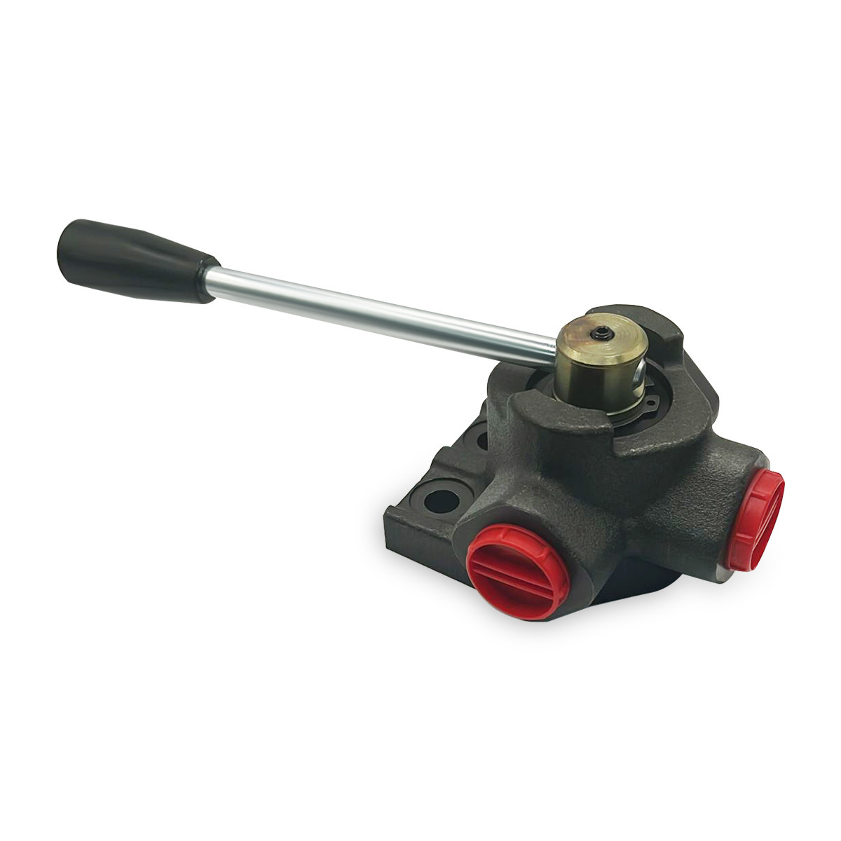 3 Way Hydraulic Rotary Diverter Valve, SAE 10, 24 GPM 3600 PSI