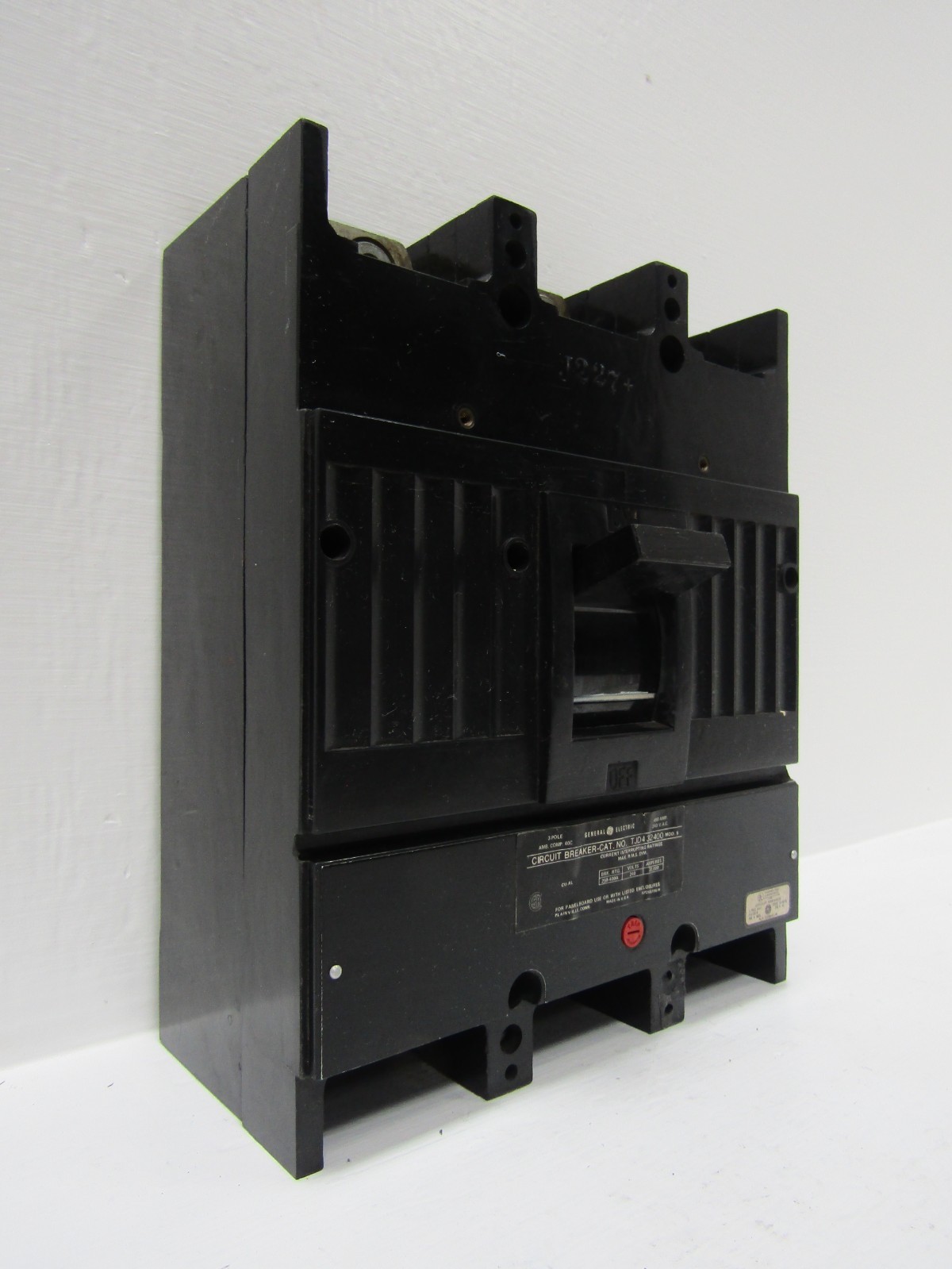 GE General Electric TJD432400 400 Amp 240V 3-Pole Circuit Breaker 400A