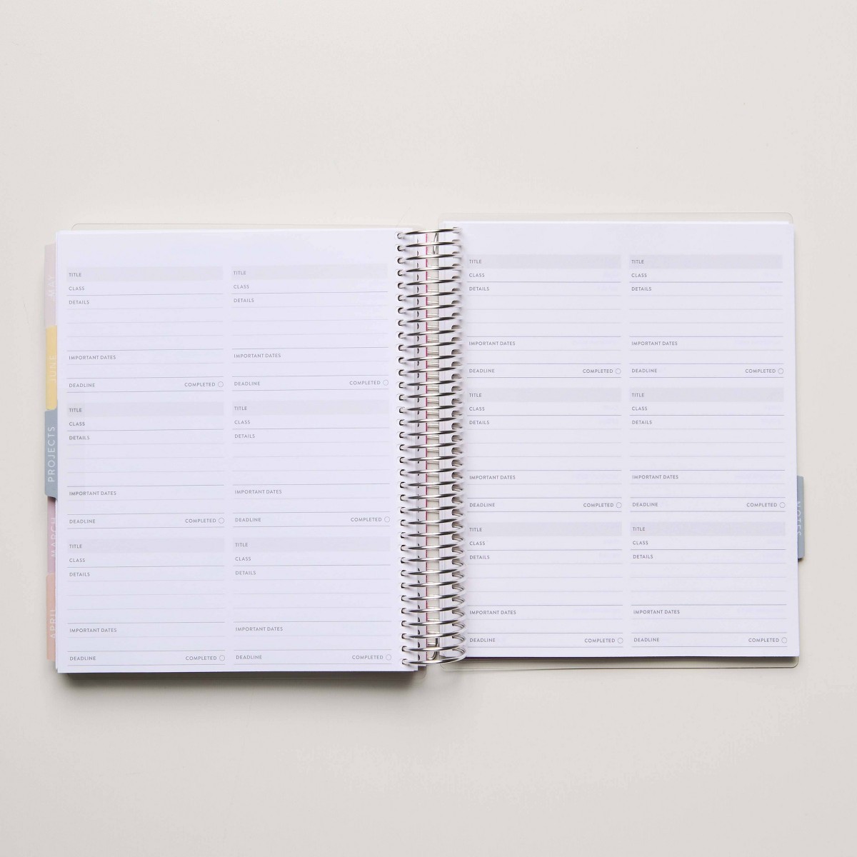 Erin Condren 5.875″x8.25″ 2026-2027 12 Months Academic Planner Multi-Faceted