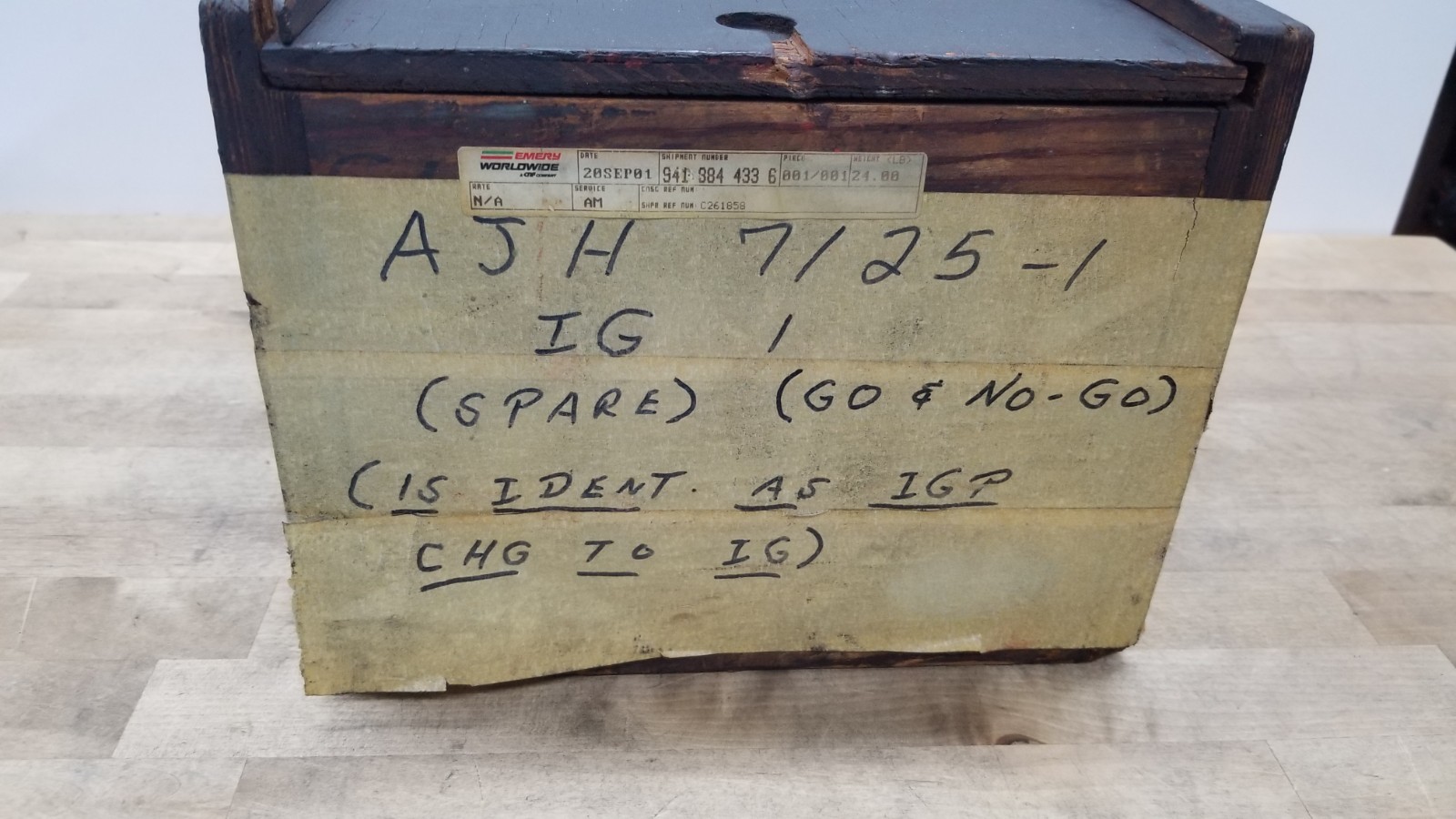 Huron 5-5/16-8-NA-2G Thread Plug Gages GO & NO-GO PD:5.2500 PD:5.2740 DC-10