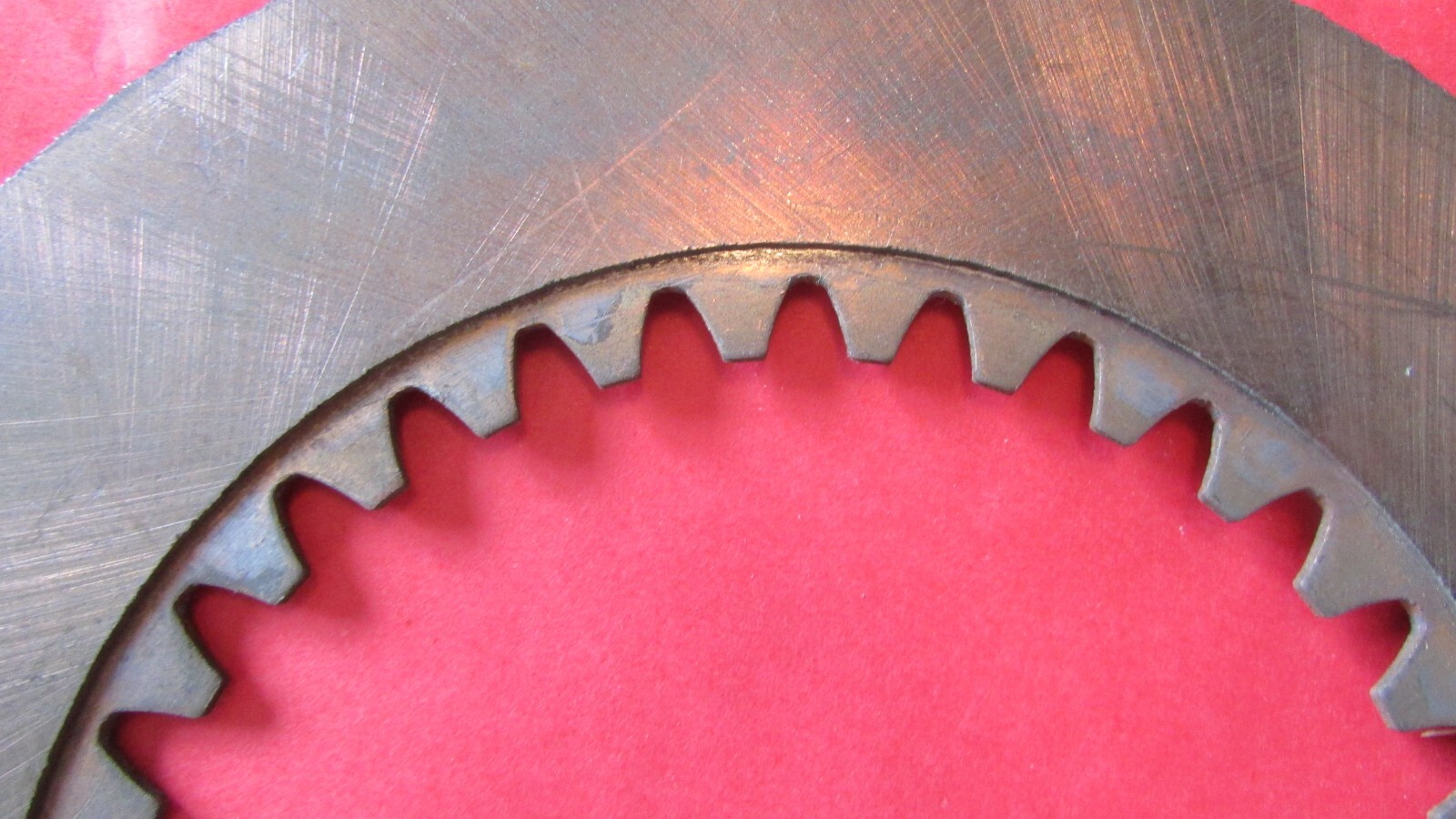 Friction brake Pad for Electric Hoist MPC520 6-3/4″ OD, 3.800 ID, 32 TEETH .114
