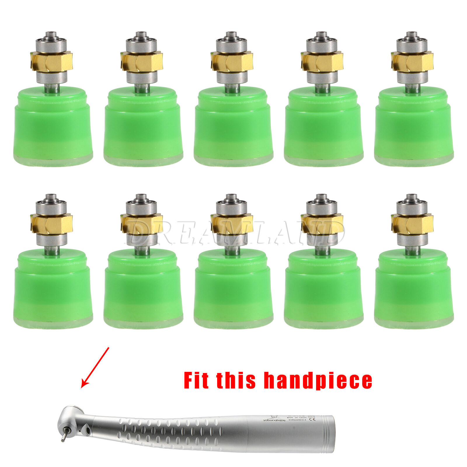 Dental Cartridge Turbine Rotor For YB6/SB6/GB4/YBNK4 High Speed Handpiece USA