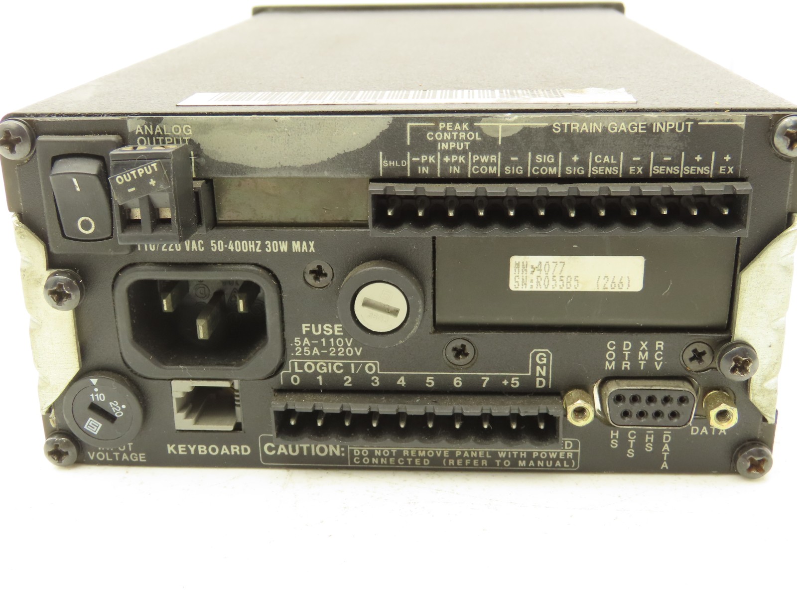 Daytronic 4077 Single Channel 77 Series Meter Controller 110/220VAC