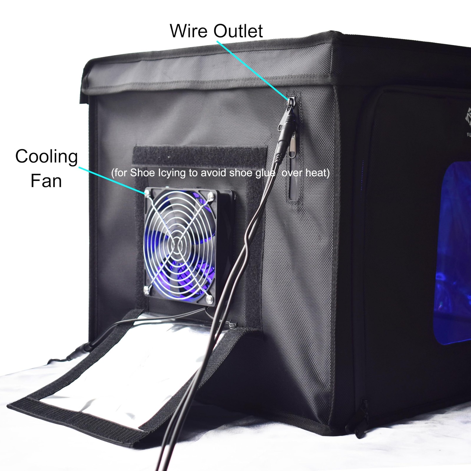 UV Light Curing Box Curing Enclosure 400(L)380(W)*400(H) mm Large Curing Cabi…