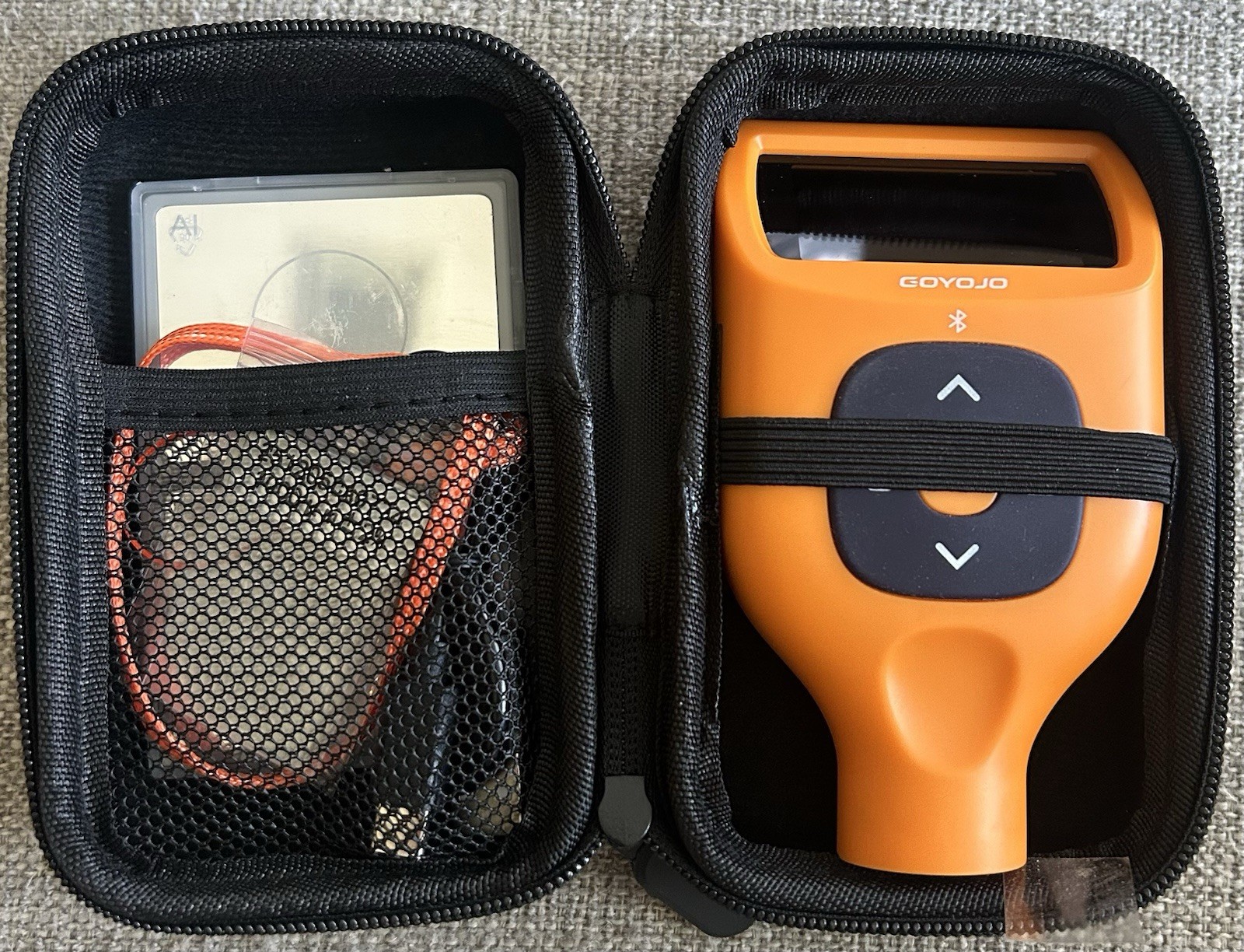 GOYOJO GMT-CTG-2 Digital Coating Thickness Gauge Paint Meter Bluetooth Open Box