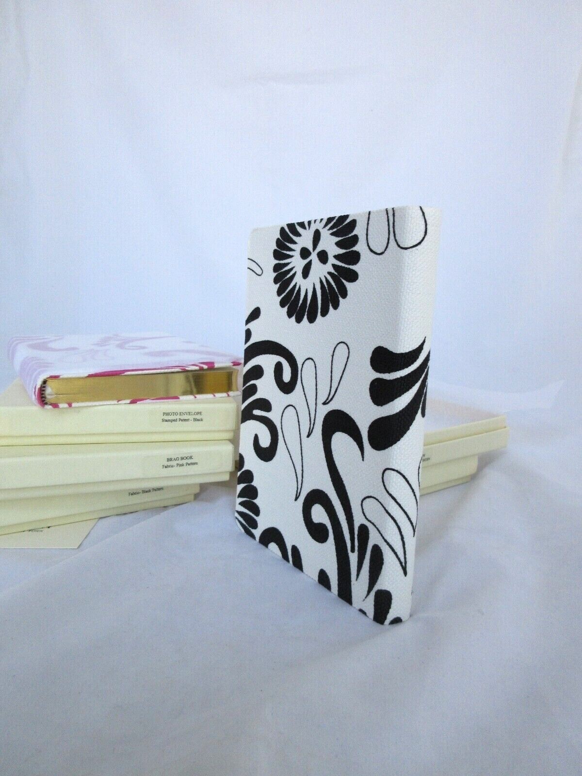 Journal 7″ Soft Fabric Cover 224 Lined Pages Graphic Image AEON Black