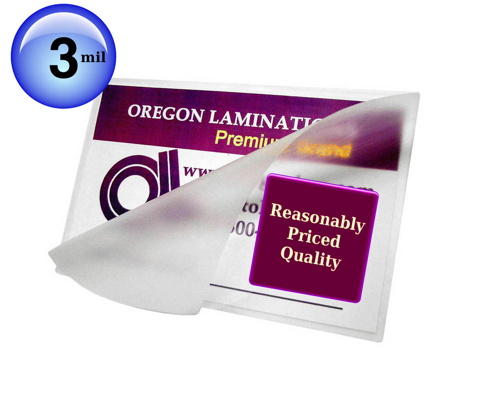 200/pack 3 Mil 12×18 Large Menu Hot Laminating Pouches 12 x 18 Clear for 11×17’s