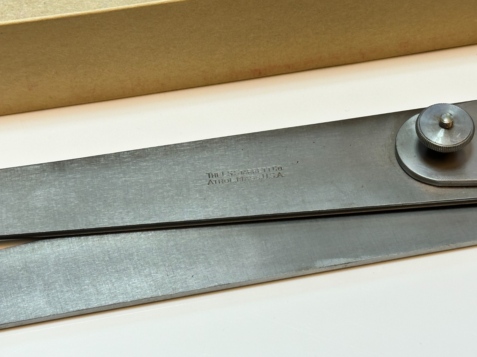 NEW Starrett Tools USA No. 39 (EDP 50259) LOCK Joint Inside Caliper 18” Long
