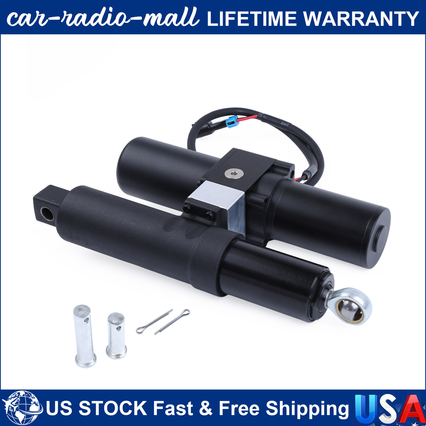 Actuator 2879224 2889029 For Polaris Glacier Pro HD Plow Hydraulic Angle System