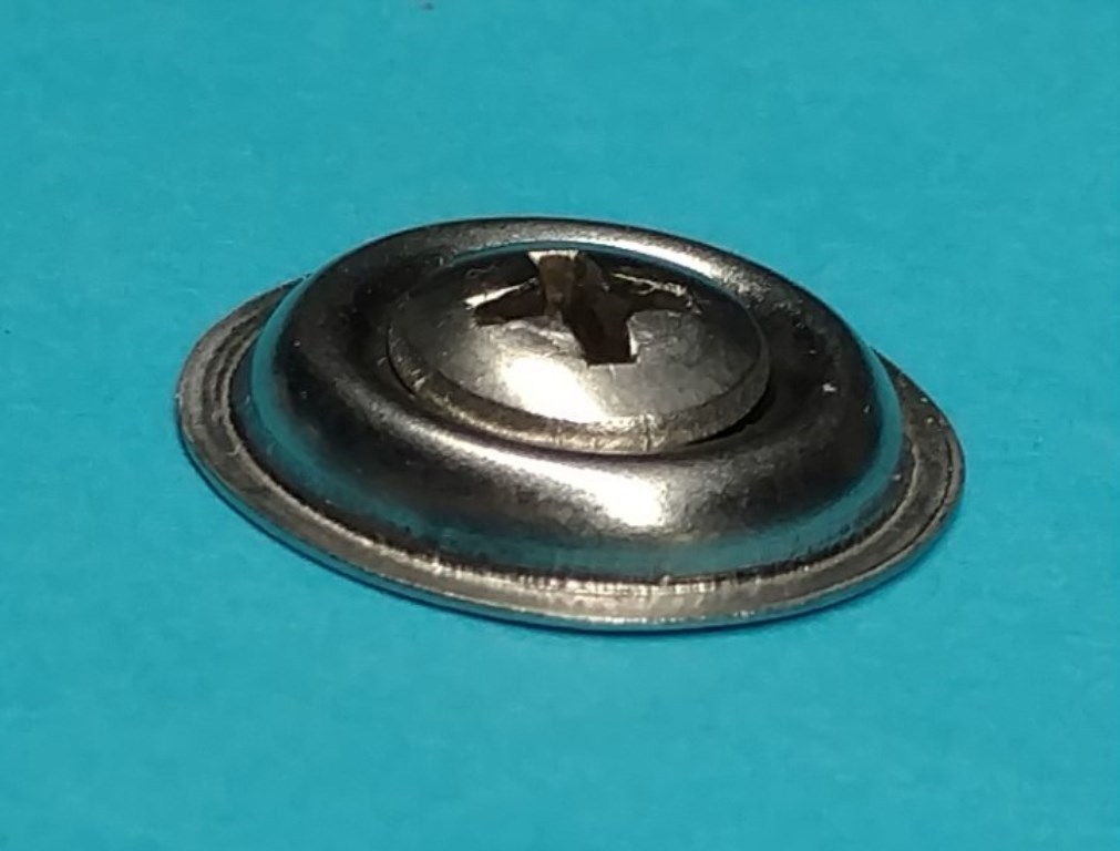 Sheet Metal Screws Oval Head Phillips Stainless Steel #12 x 1 «Qty 25