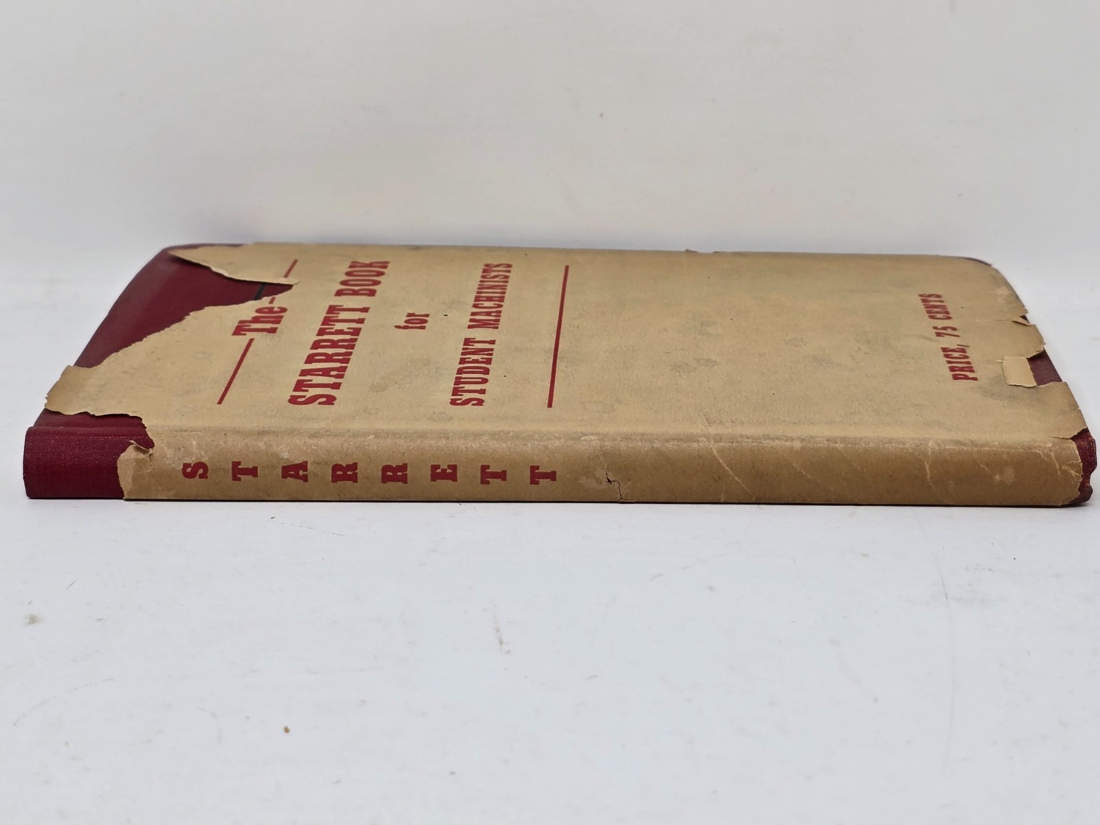 The Starrett Book For Student Machinists Book 1943 w Dust Cover