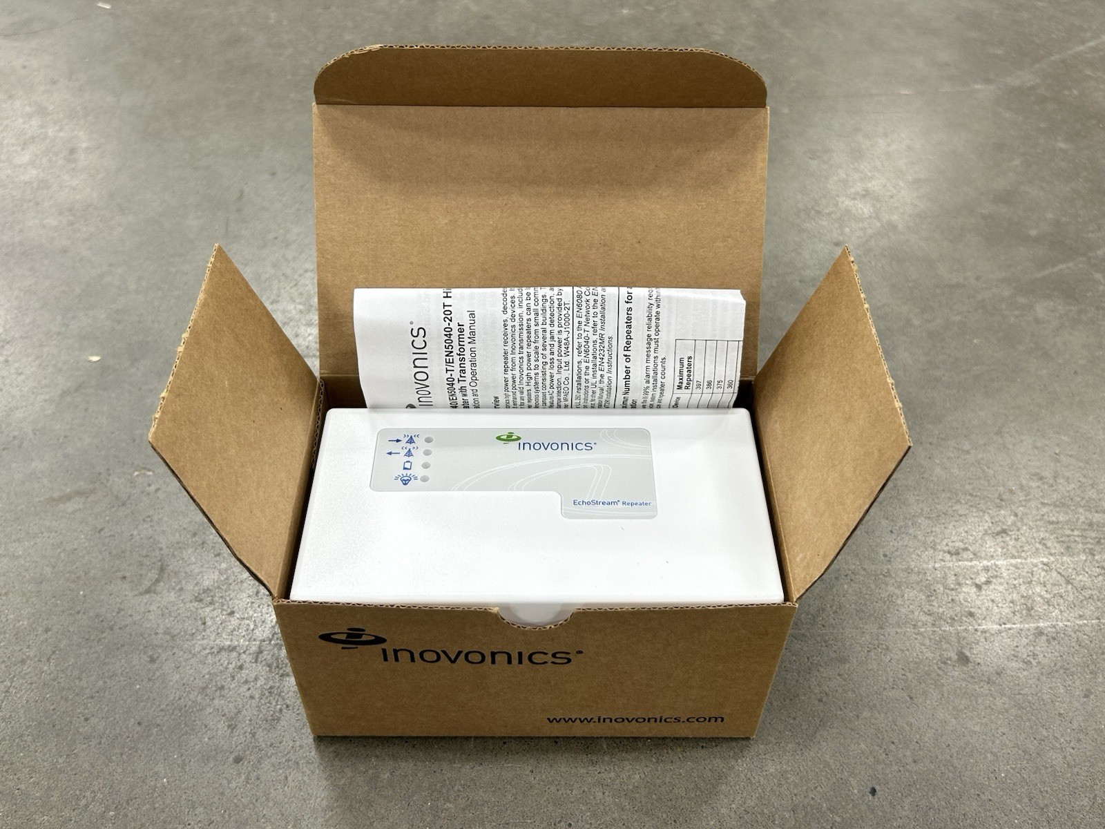 Inovonics EN5040-T Repeater with Transformer