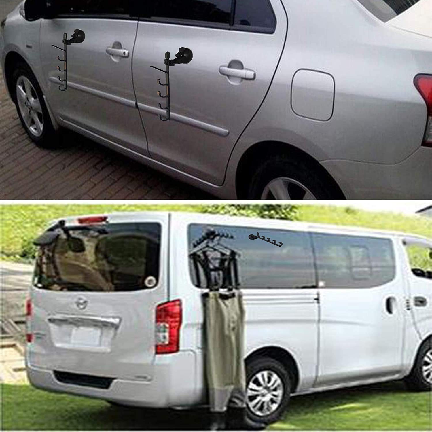 Adjustable Fishing Pole Rack & Holder – Vehicle & Boat Storage for Car, Truck, S