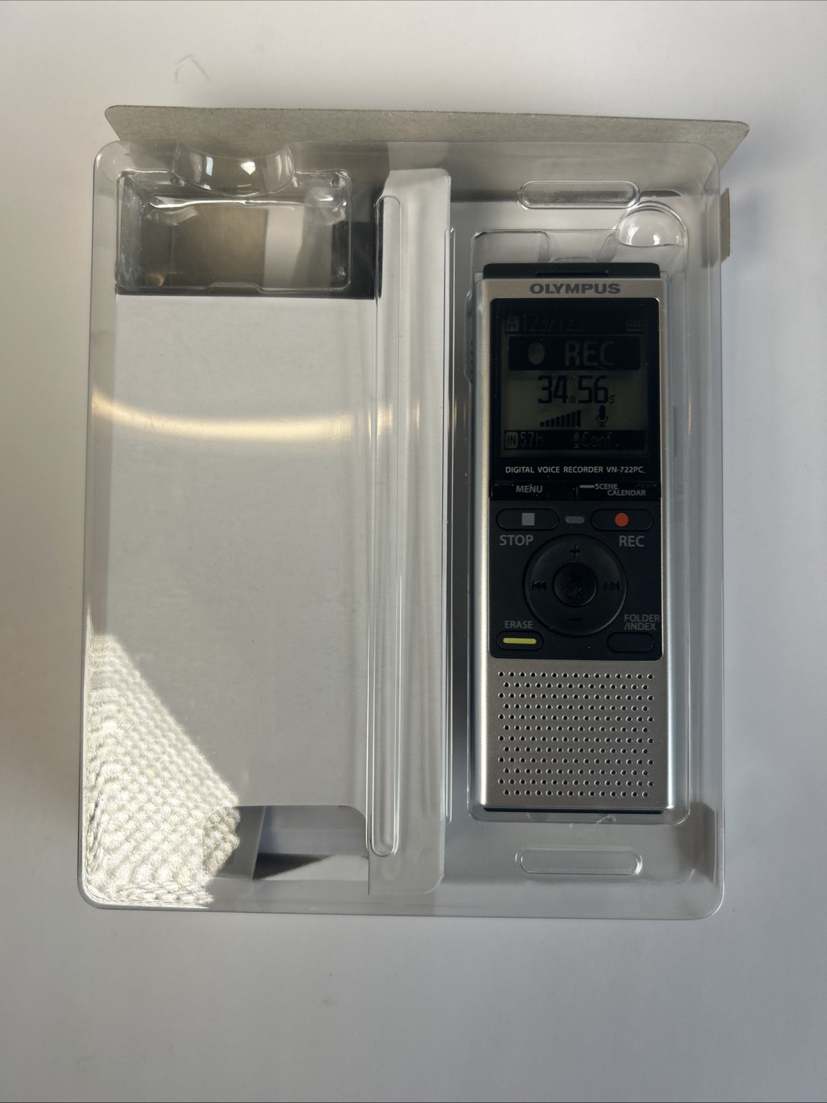 Olympus Digital Voice Recorder VN-722PC 4GB Internal Memory with microSD