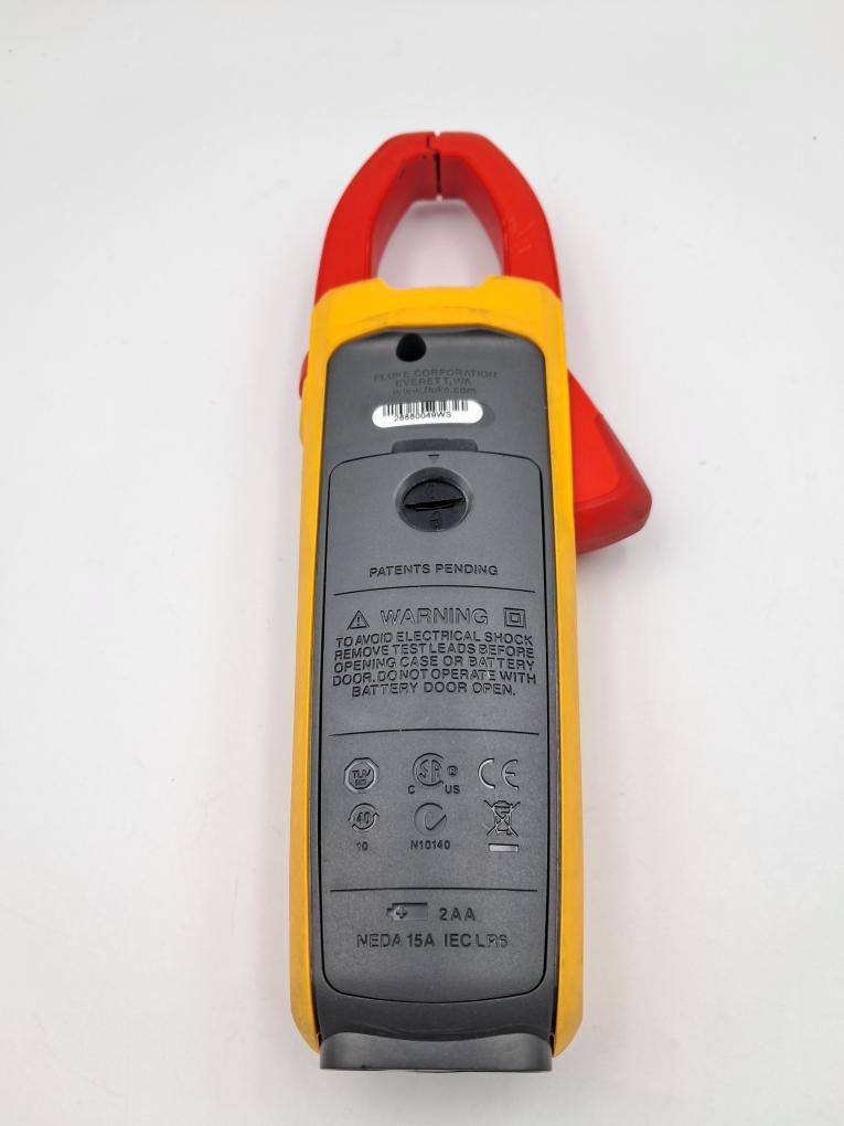 Fluke 374 True RMS AC/DC Clamp Meter (CAT IV 600v CAT III 1000v) w/ Case & Leads
