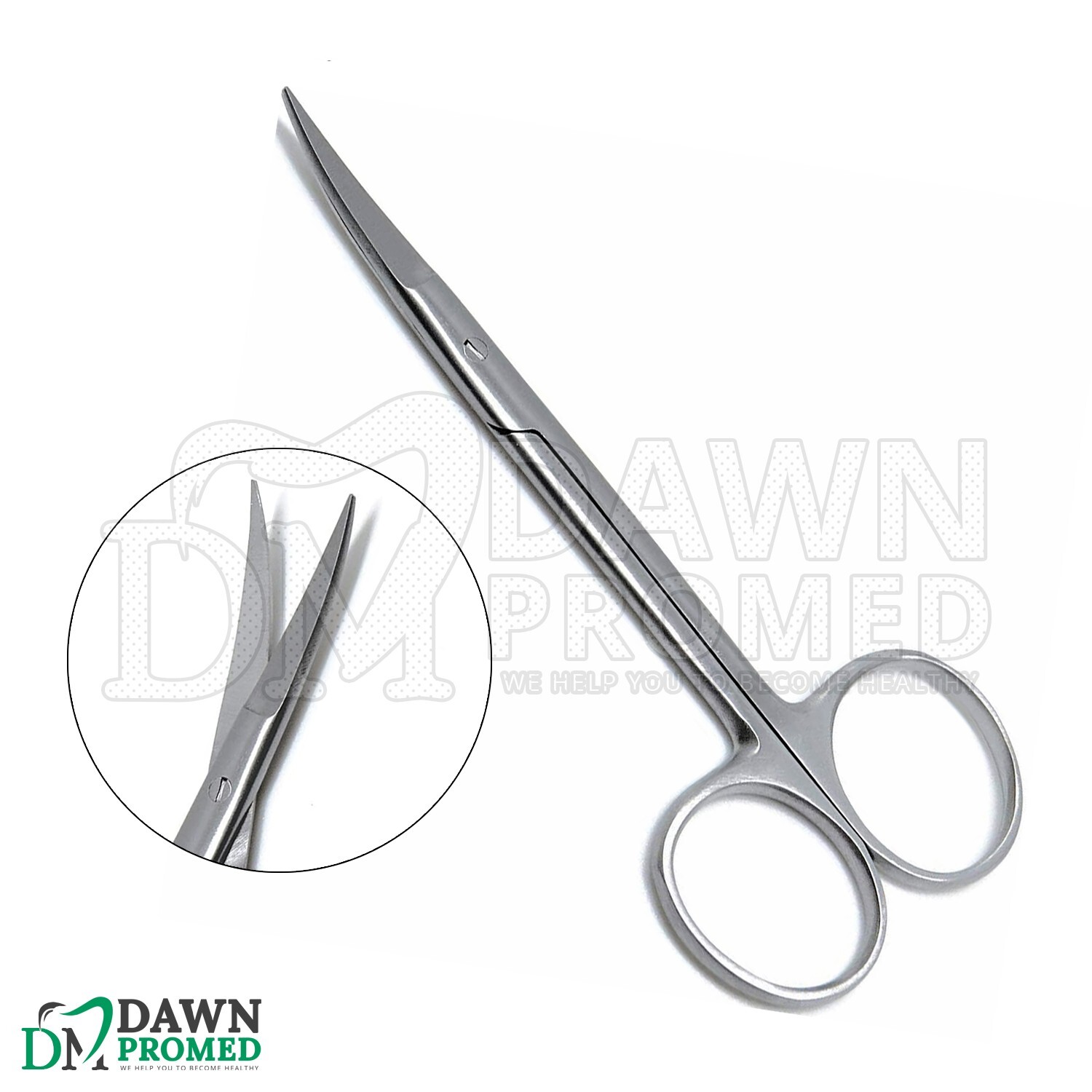 Iris Scissors 3.5″ Curved Jaws Dental Veterinary Surgical Instruments German Gr