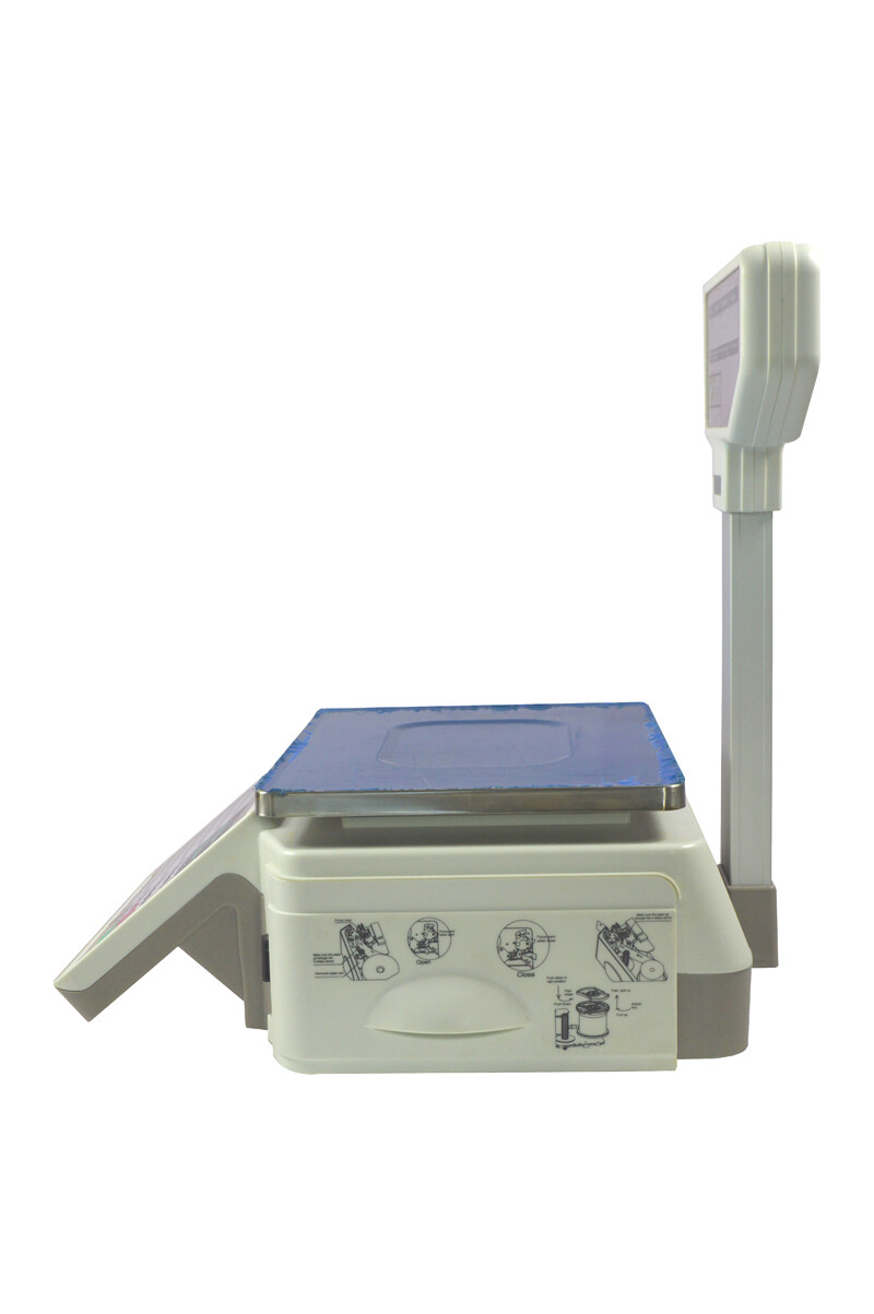New Commercial 66lb Digital Price Computing Food Scale Bar Code Printing Scale