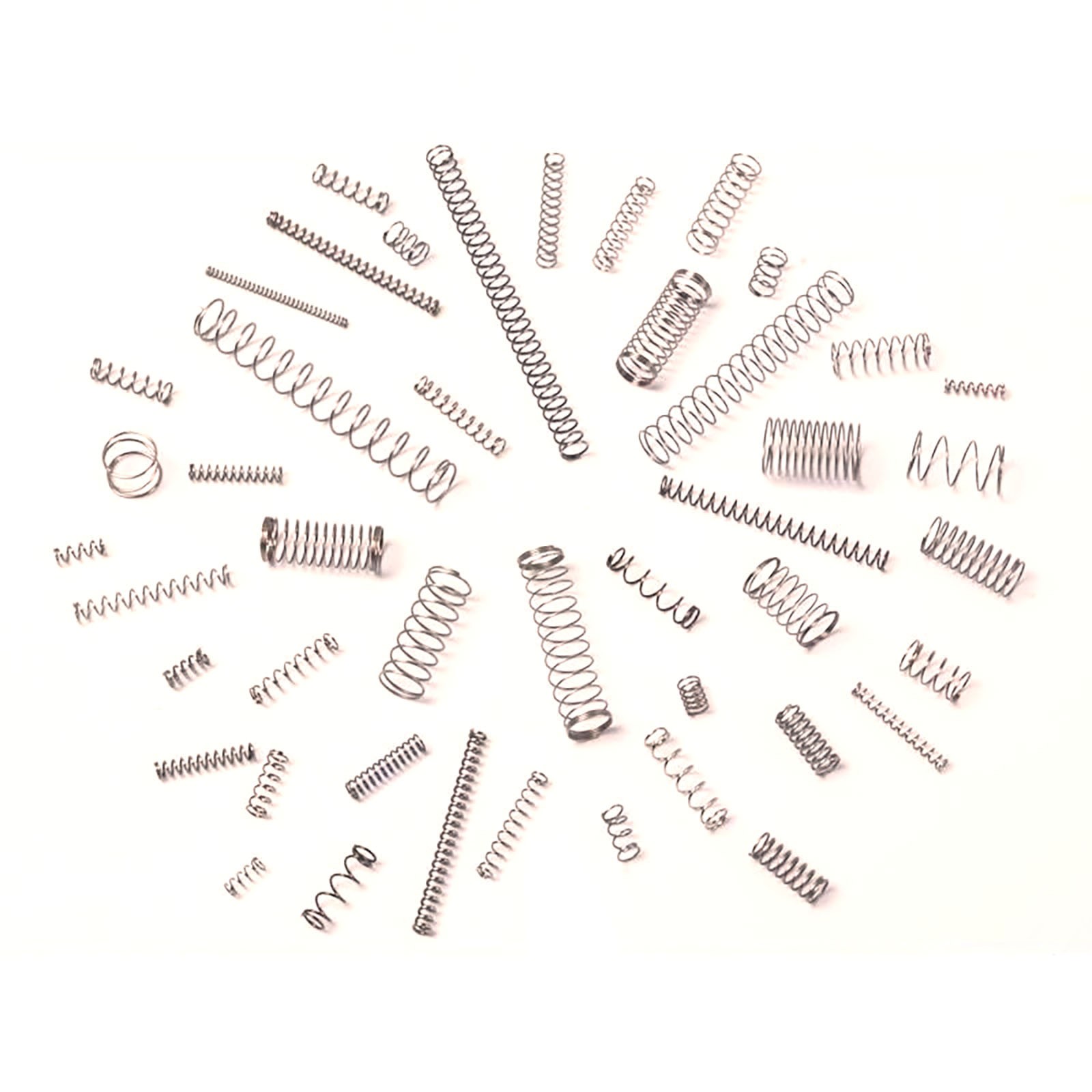 Micro Compression Spring 304 Stainless Steel 0.1mm Wire Tiny Miniature 5-25mm
