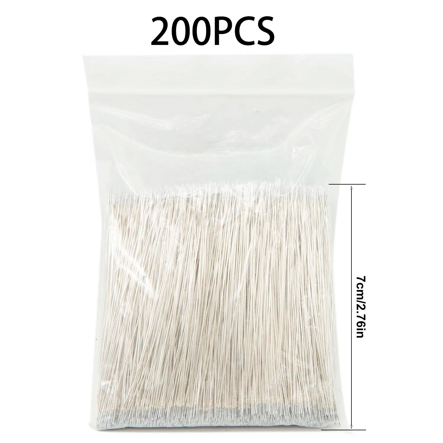 200pc LED Neon Light Welding Wire Connector 12V 24V Silver Enameled