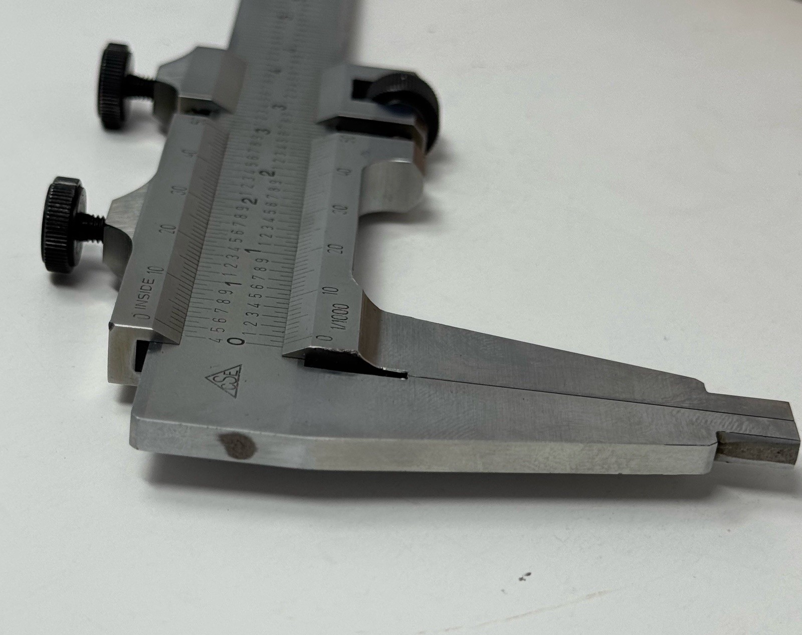 CSE 15″ Vernier Calipers Made in Germany in Wooden Box