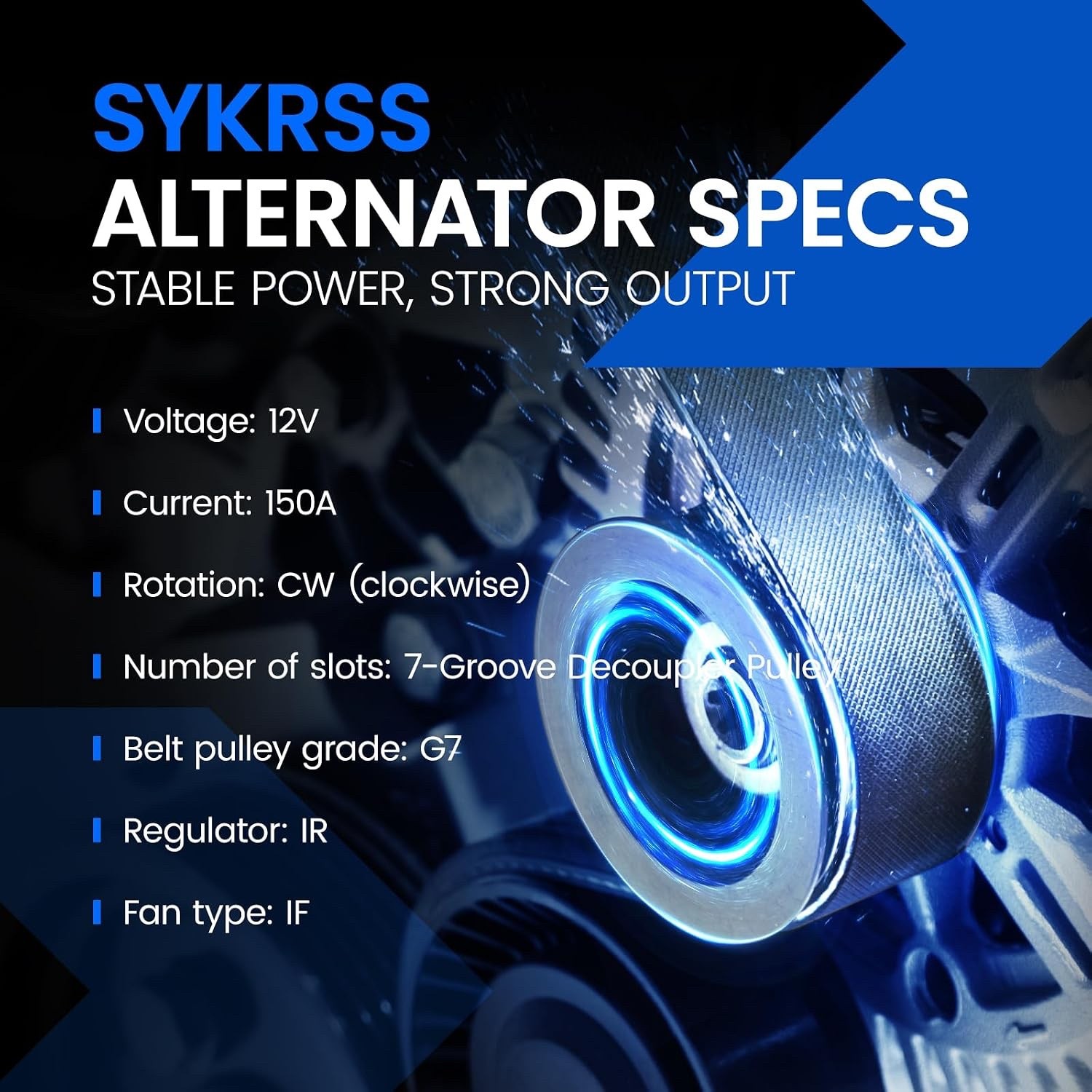 Alternator 11196 for Lexus GS300 2006 GS350 2007-2011 IS250/350 2006-2013