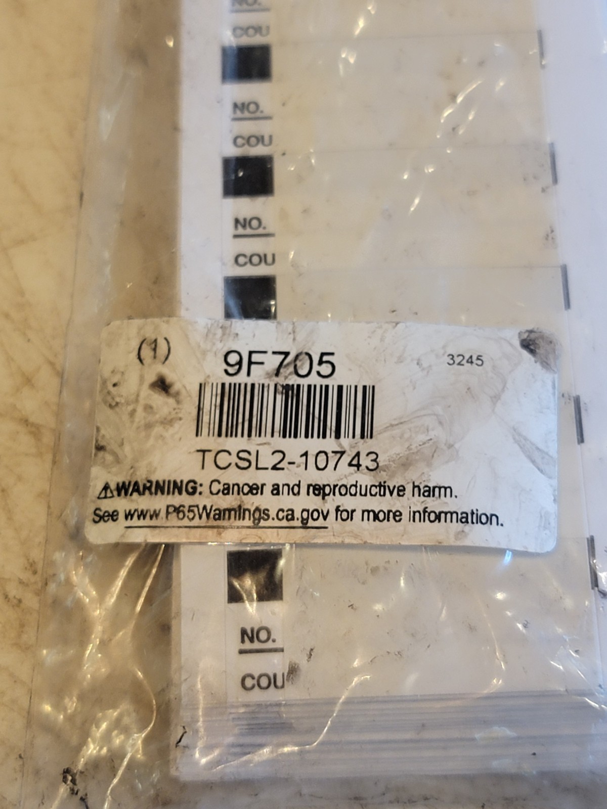 Stranco TCSL2-10743 Inspection Label, English,Inventory, Pk350, Tcsl2-10743. RA1