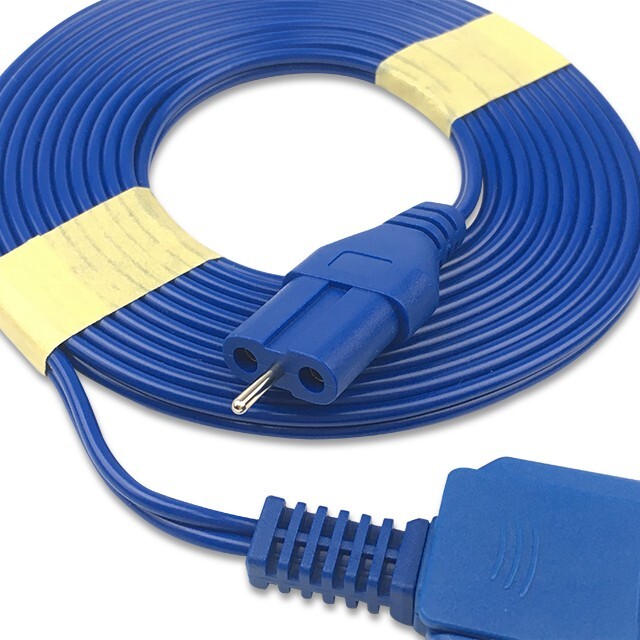 Electrosurgical Medical Reusable Patient Return Plate Cable,American REM Plug,3M