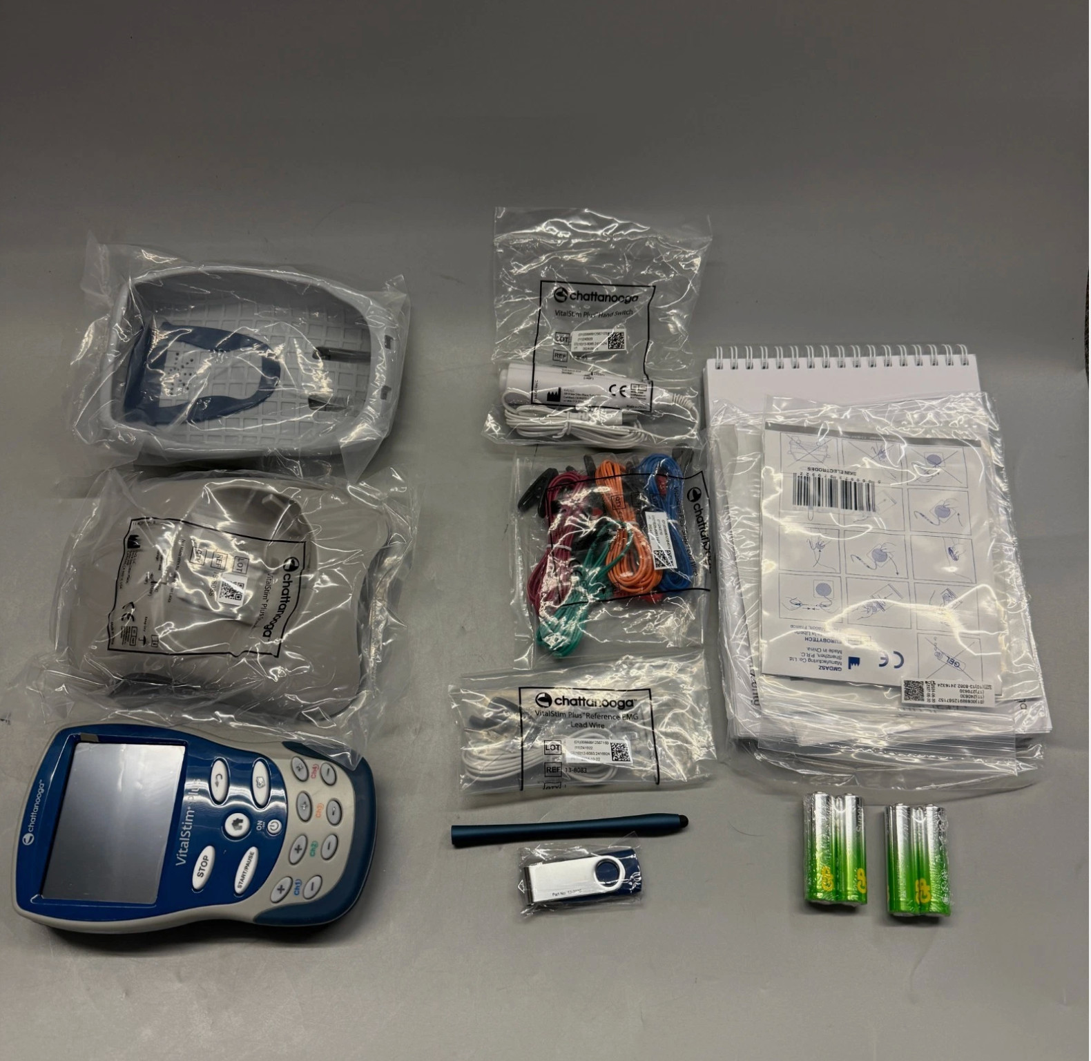 Genuine New CHATTANOOGA VITALSTIM PLUS ELECTROTHERAP AND SEMG BIOFEEDBACK 5923-3