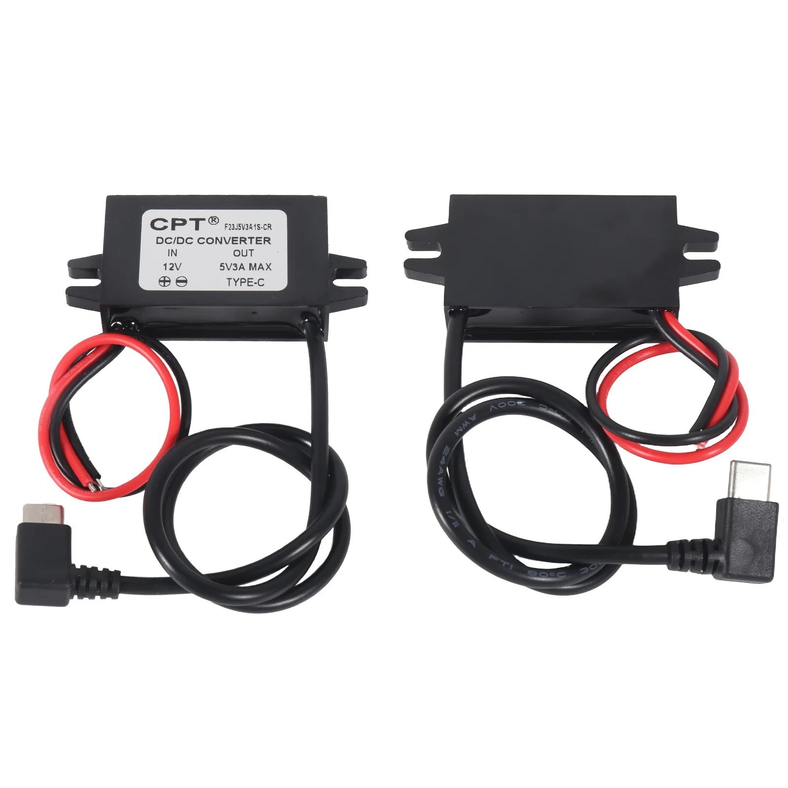 DC-DC 12V To 5V Converter Step Down Module USB Output Power Adapter