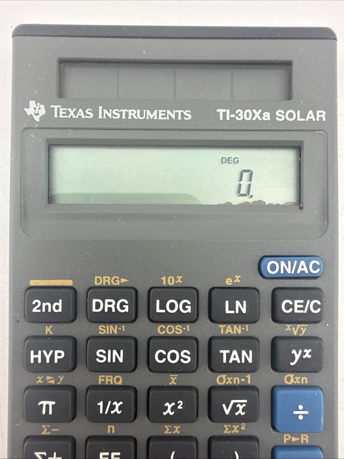 Texas Instruments TI-30Xa Solar Scientific Calculator with Cover