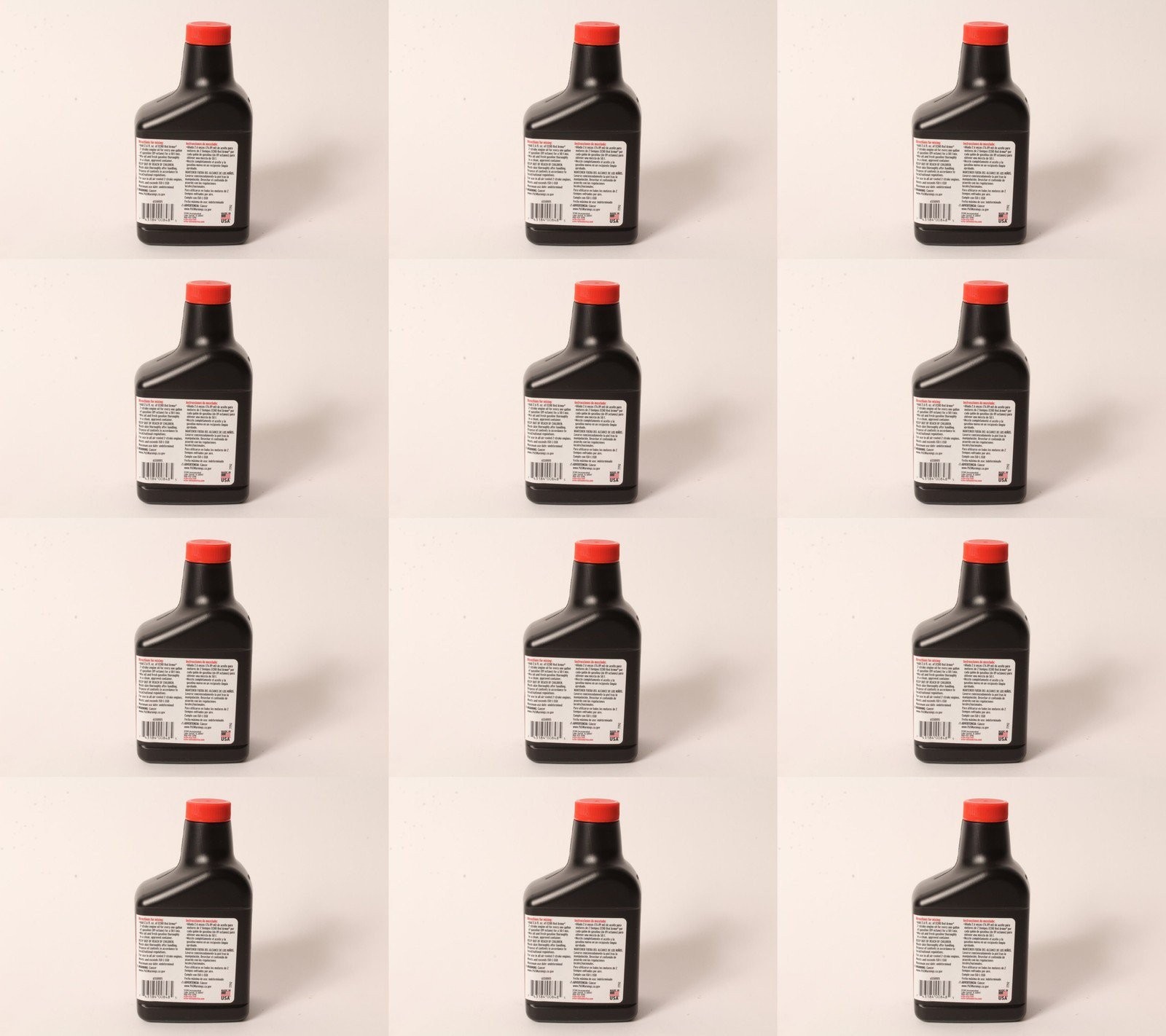 12 PK Echo 6550005 Red Armor 12.8 oz 2-Cycle Oil Blend Mix for 5 Gallons 50:1