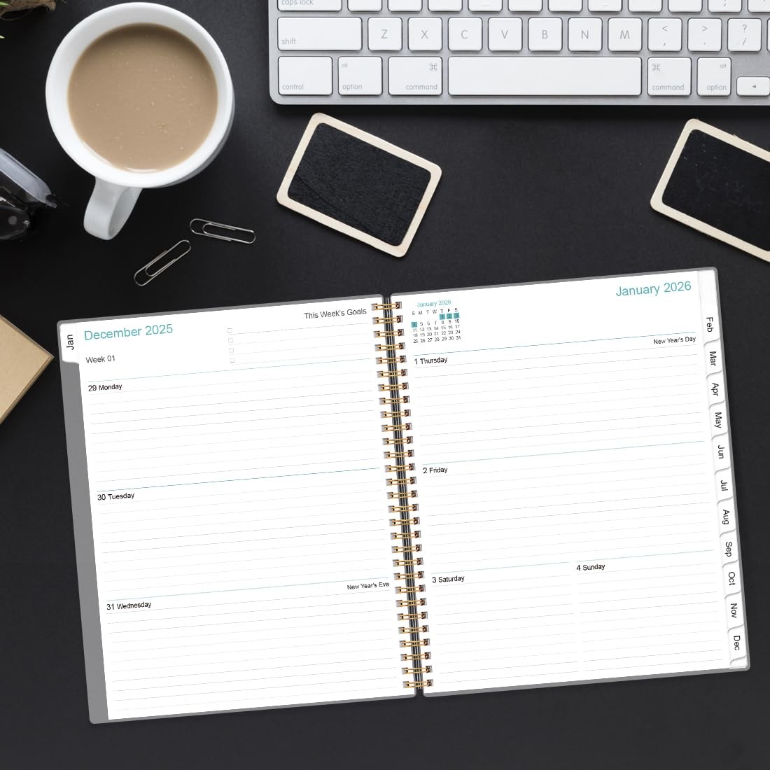 2026 Planner – Planner 2026 from January 2026 to December 2026 with 12 Monthl…