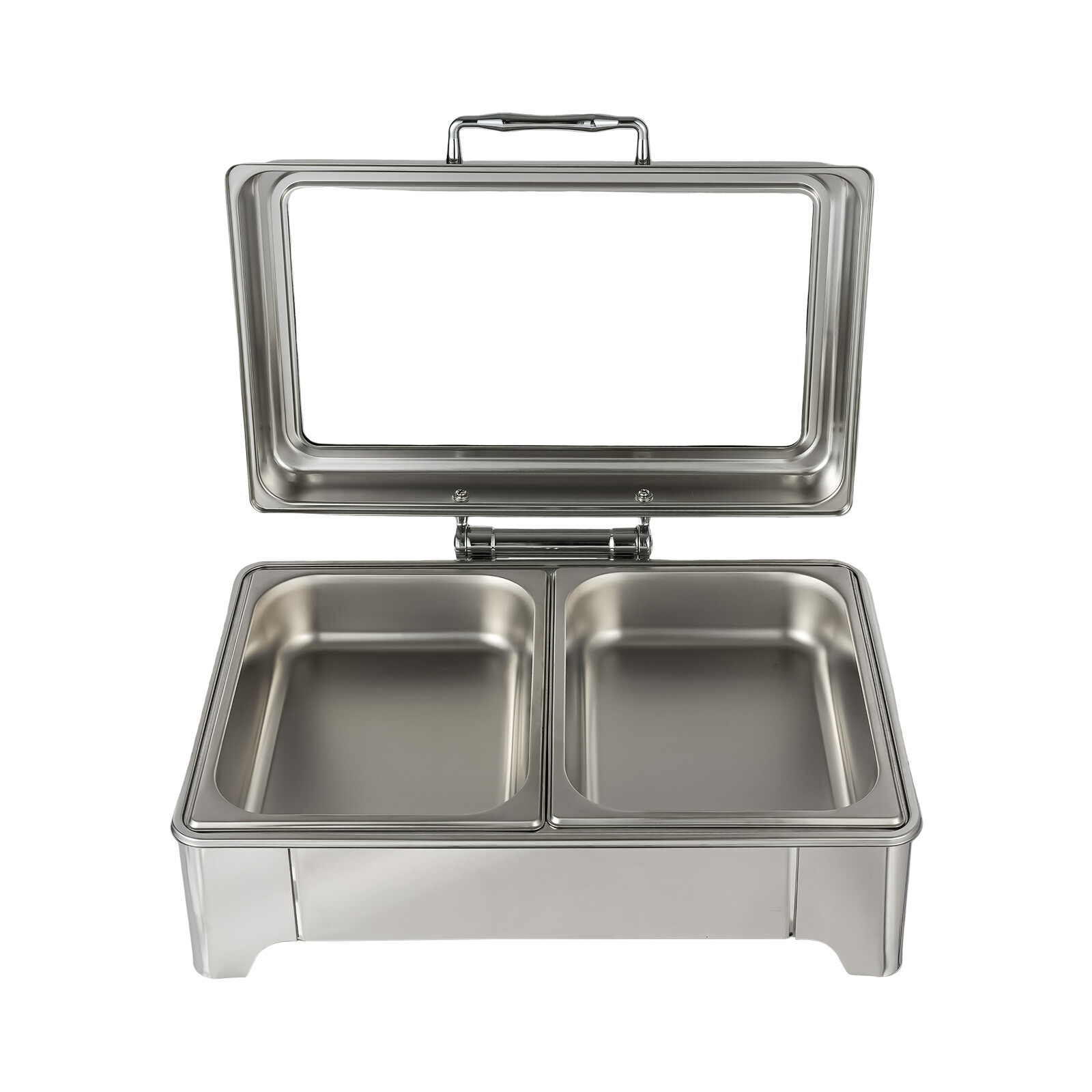 400W Electric Chafing Dish Buffet Catering Server Stainless Steel Food Warmer