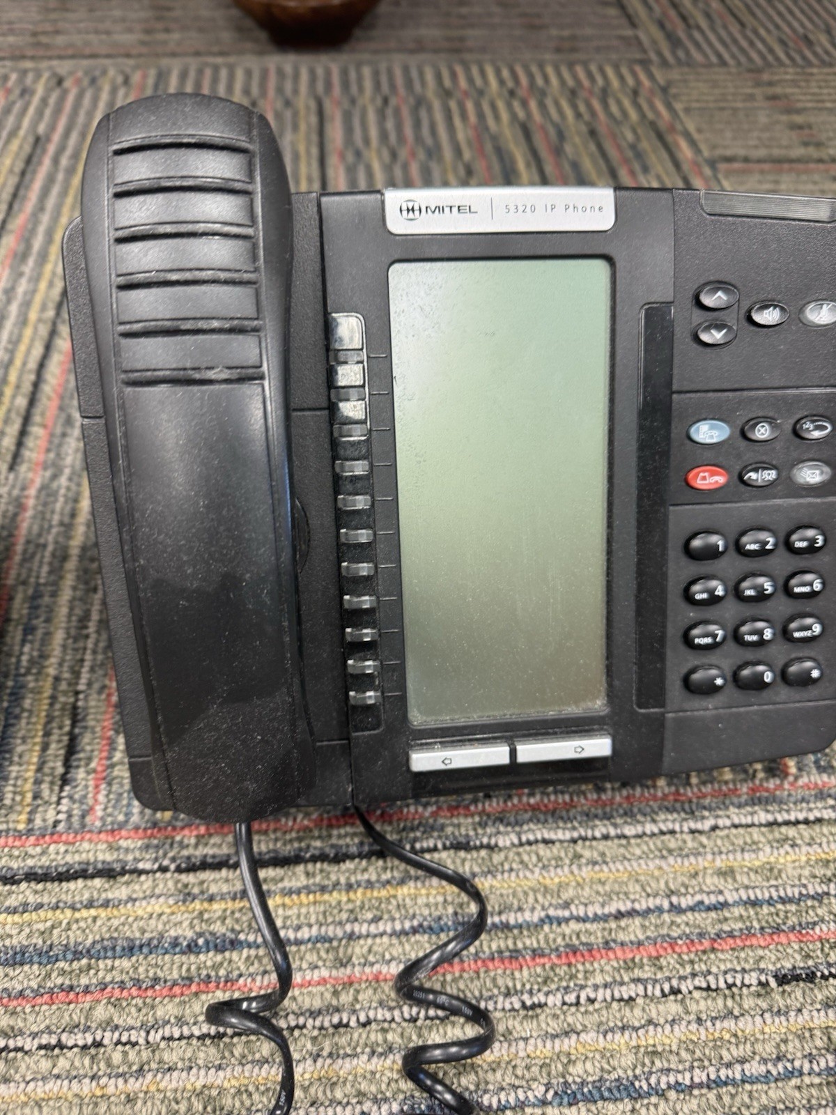 Mitel 5320e IP Phone w/Backlit Display (50006634) – Used Tested – B Grade