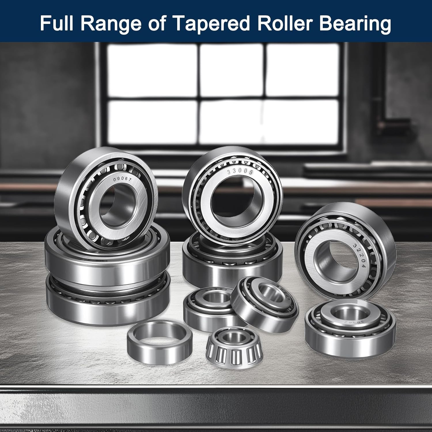 2 Pack 387A/382A Tapered Roller Bearing Cone and Cup Set, 2.25″ Bore 3.8125″ OD