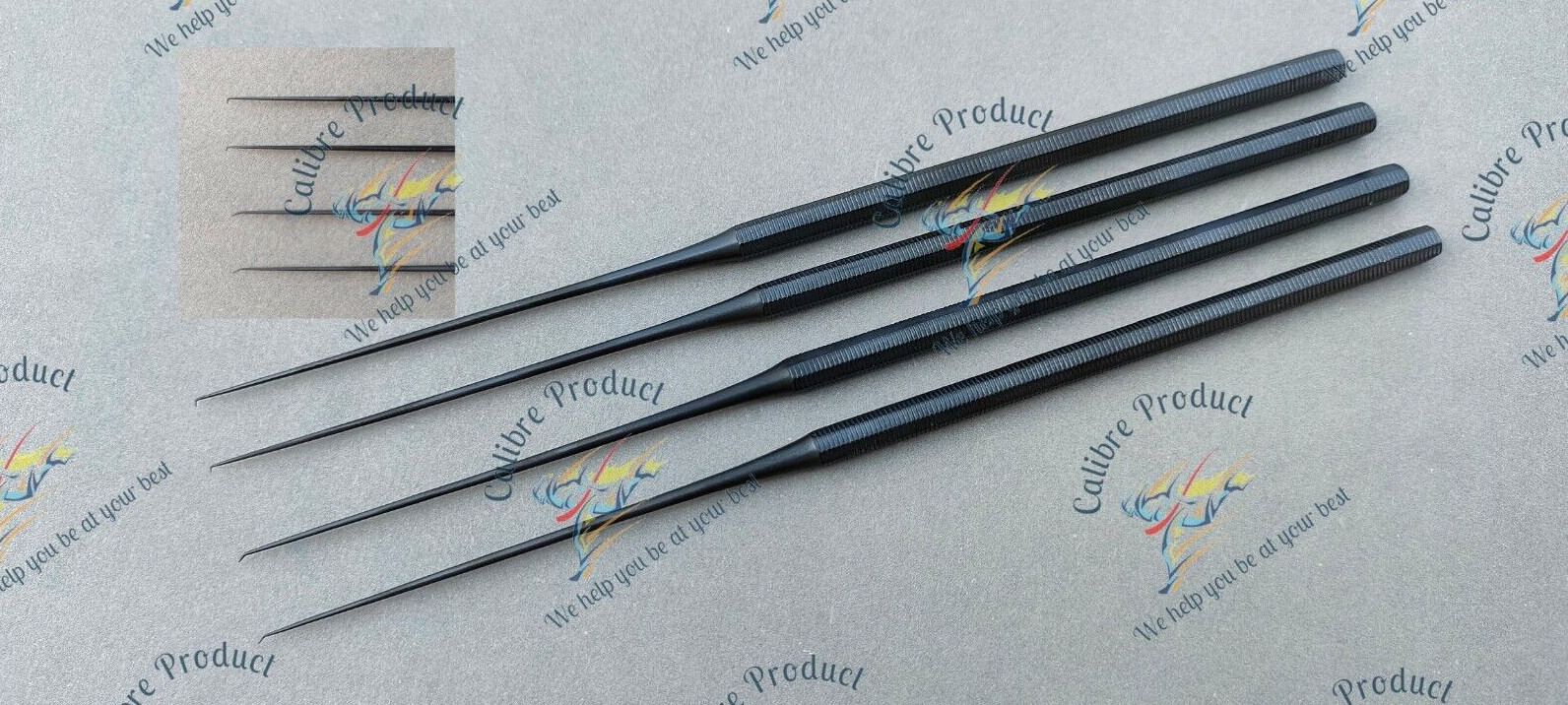 Micro Hook Shea Ear Operation 0.3,0.6mm 45° & 0.3,0.6mm 90° Black Surgical-ENT