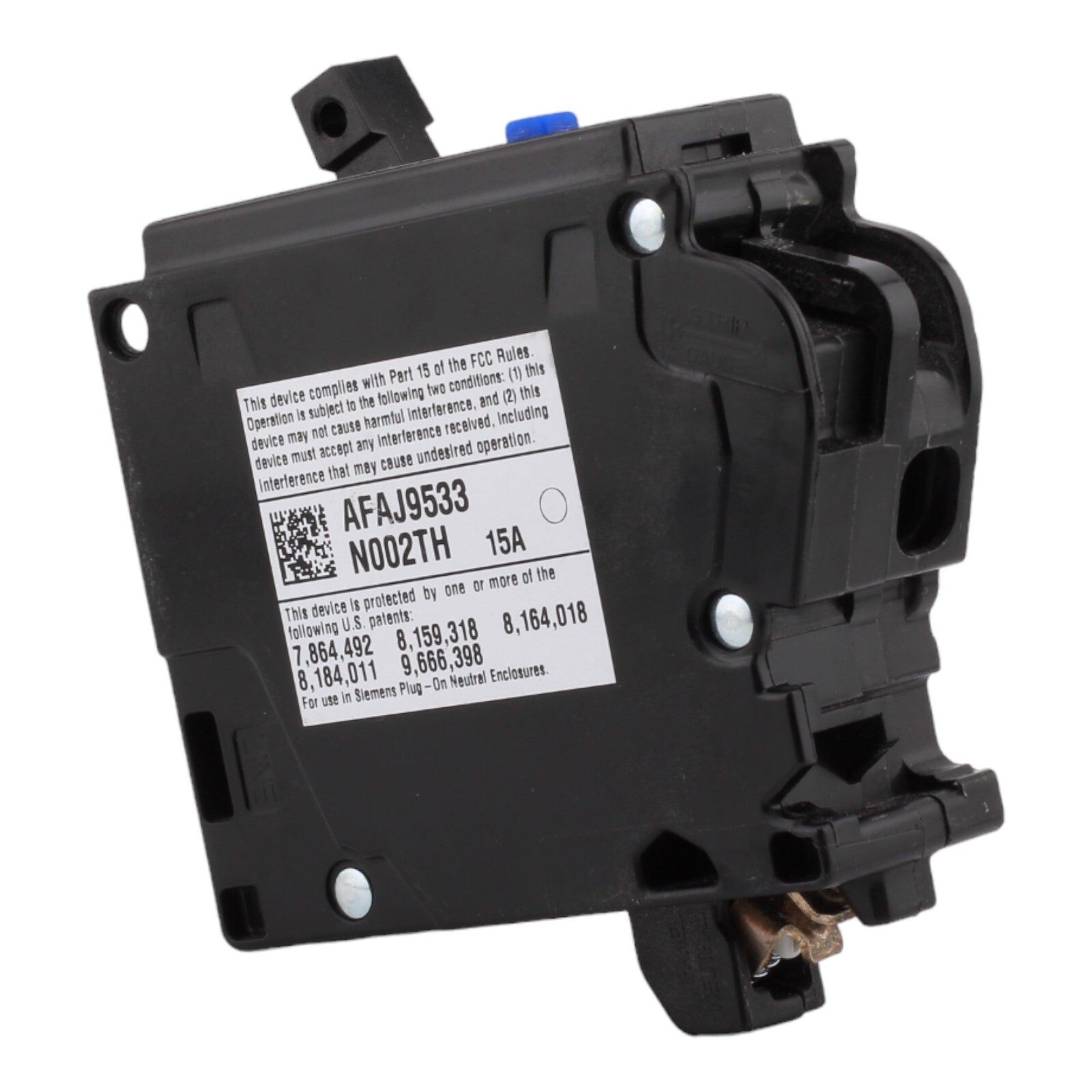 NEW SIEMENS QA115AFCN ARC FAULT CIRCUIT BREAKER TYPE AFCI 15 AMP 1 POLE