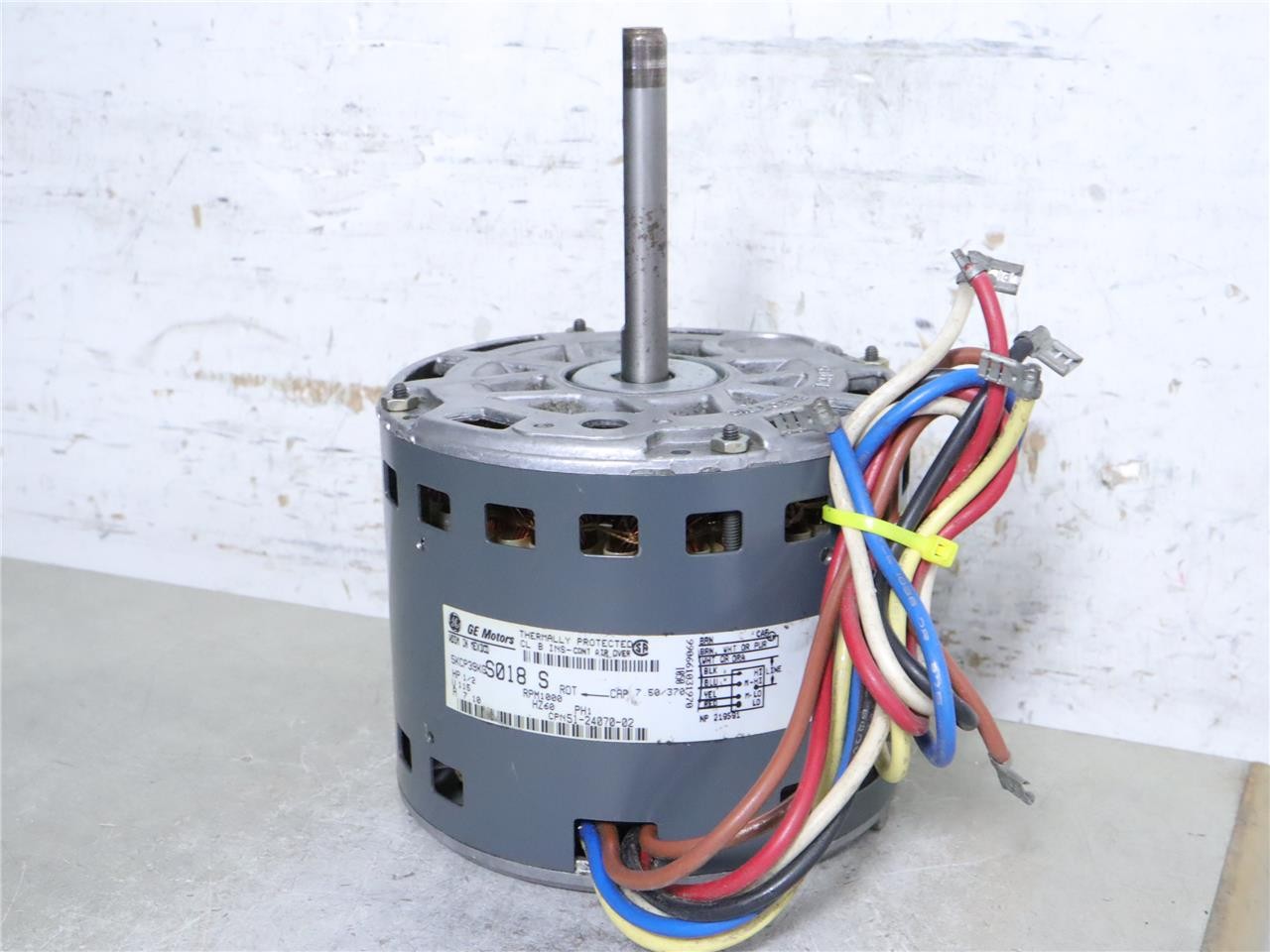 GE Motors 5KCP39KGS018S Furnace Blower Motor 1/2HP 1000RPM 115V 1PH 51-24070-02
