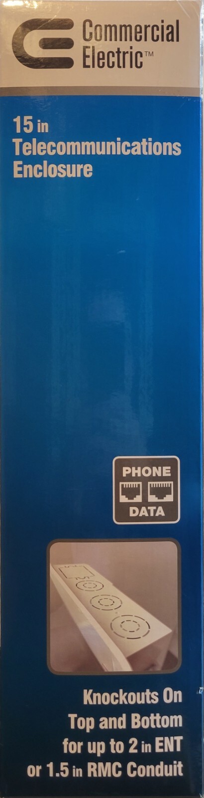 Commercial Electric 15 in. Telecommunication Enclosure 5516-VN New and Sealed