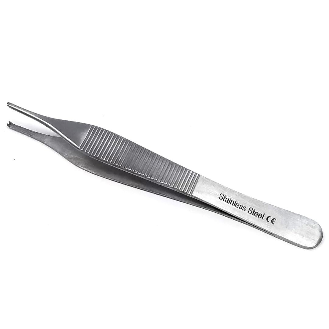 IMED SCIENTIFIC ADSON Forceps Tissue 4.75″ Stainless Steel Tweezers