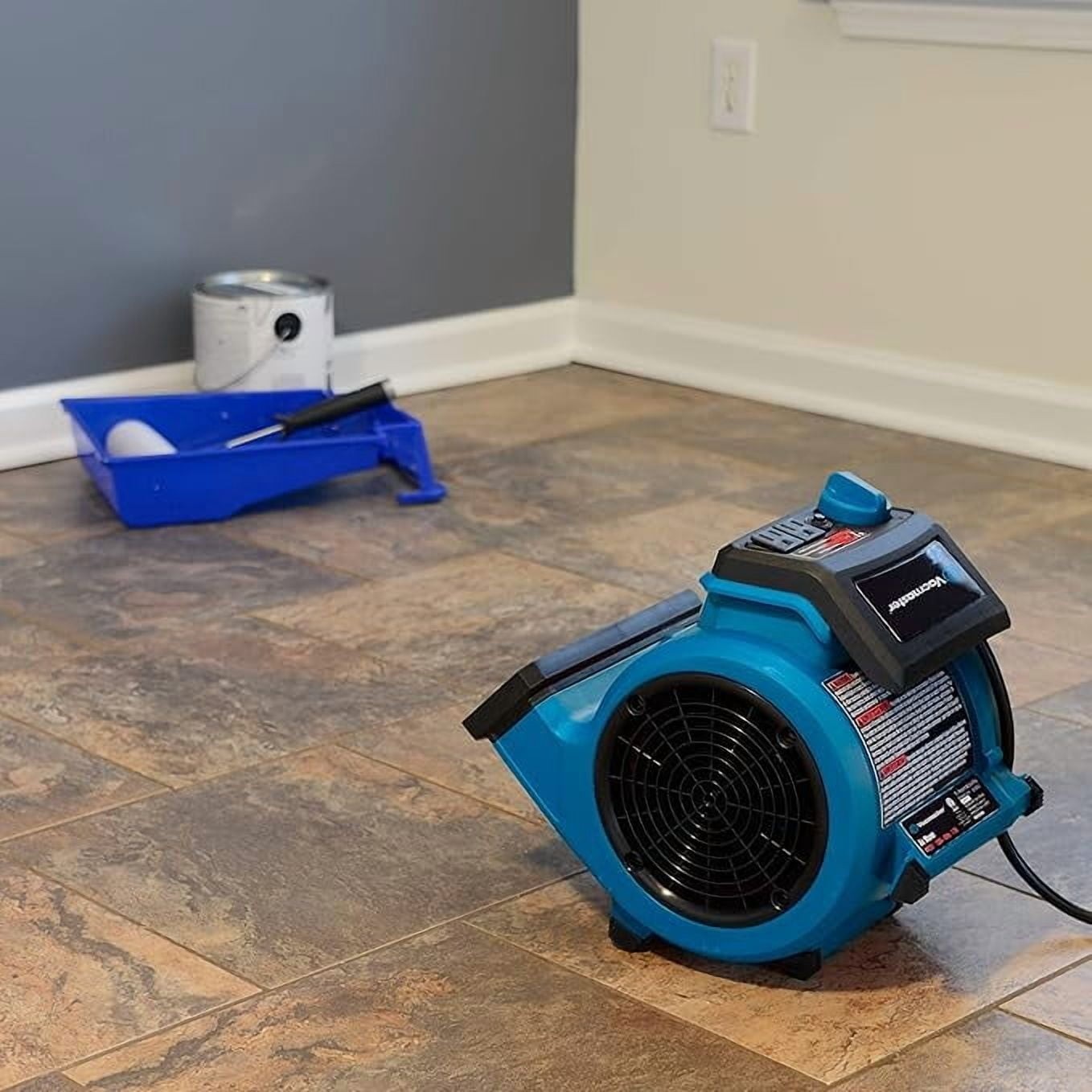 Vacmaster AM201 550 CFM High Velocity Air Mover Floor Drying Fan- Free Shipping