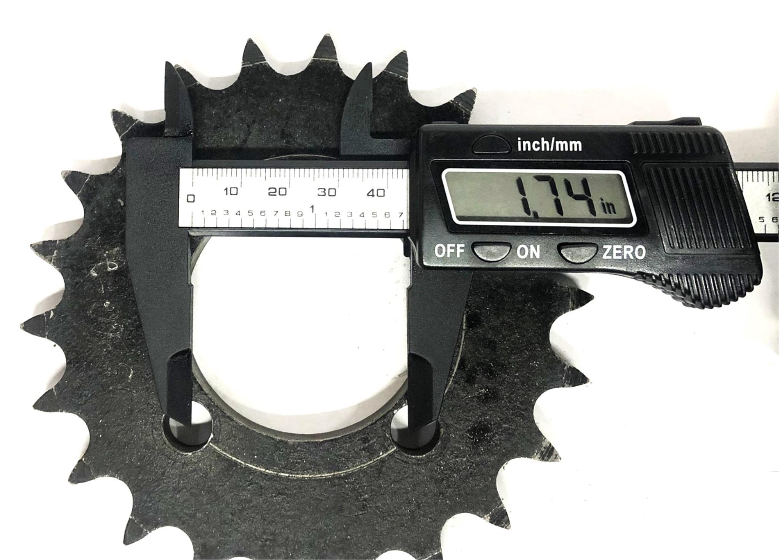Martin 2.05 Inch Bore 22 Tooth Roller Chain Sprocket 50A22 NOS
