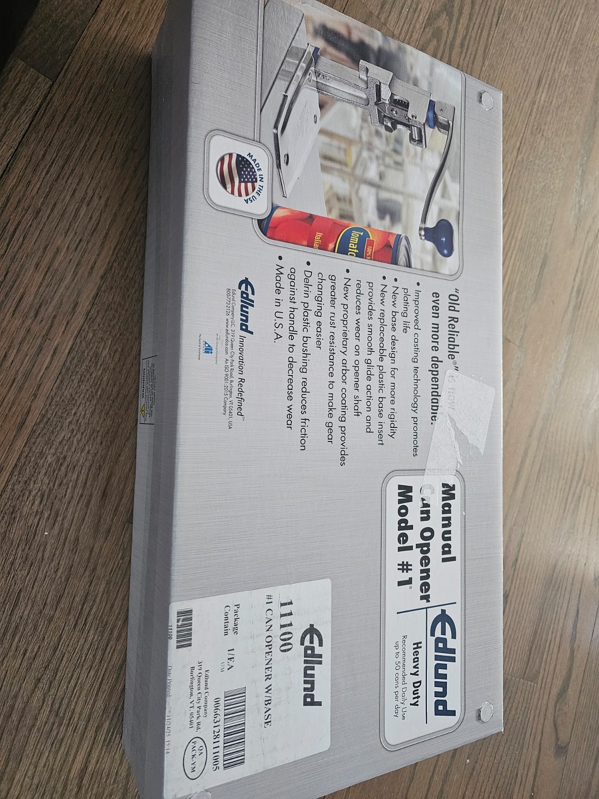 Edlund 1 Manual Can Opener with Base Heavy Duty (11100)